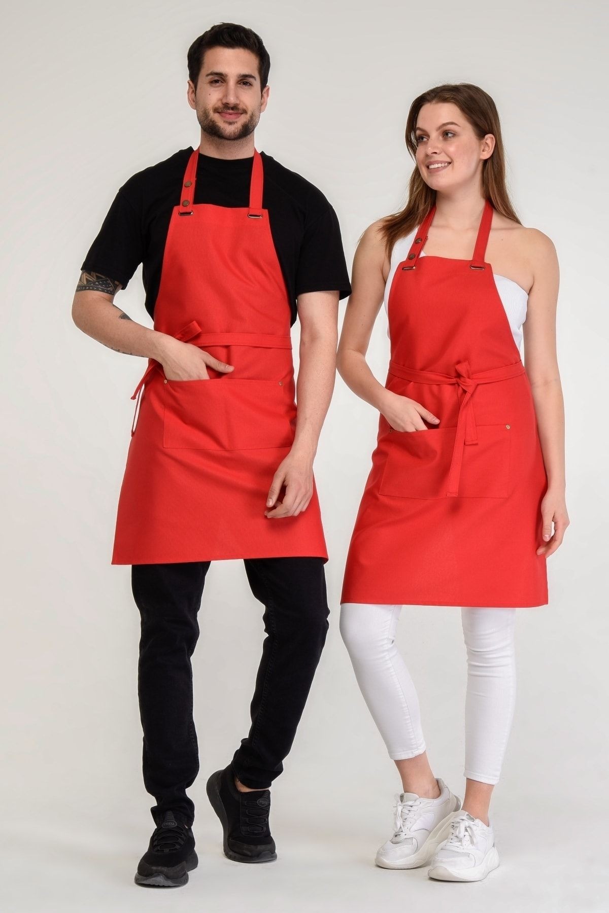 Su Itici Leke Tutmaz Kafe Barista Şef Aşçı Garson Çiçekçi Restoran Cafe Apron Mutfak Önlüğü 1 Adet