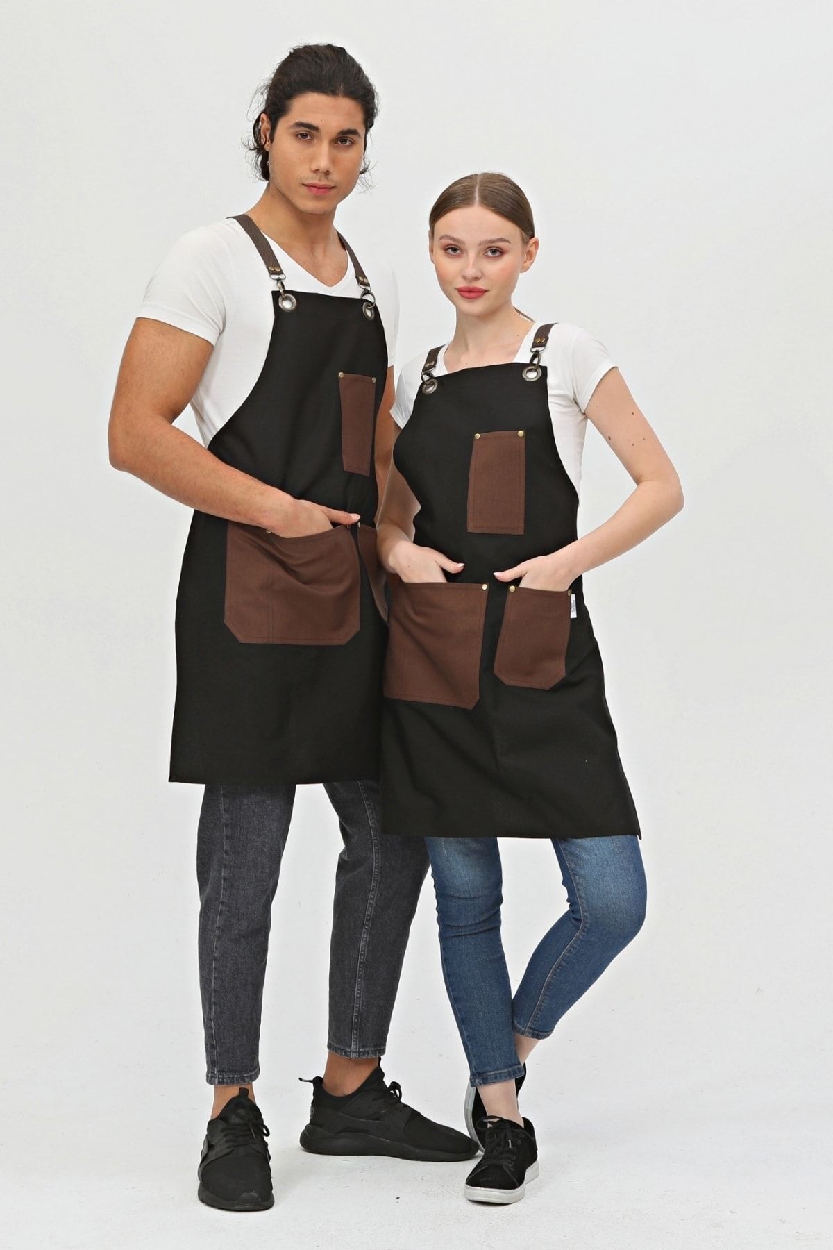 Cafe, Barista, Kuaför, Mutfak, Chef, Şef, Ressam Ve Çiçekçi Önlükleri Leke Tutmaz Önlük