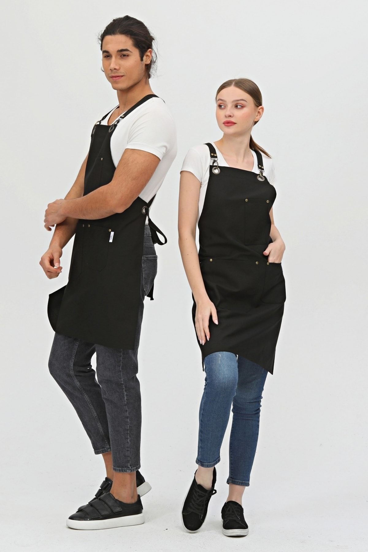 Cafe, Barista, Kuaför, Mutfak, Chef, Şef, Ressam Ve Çiçekçi Önlükleri Leke Tutmaz Önlük
