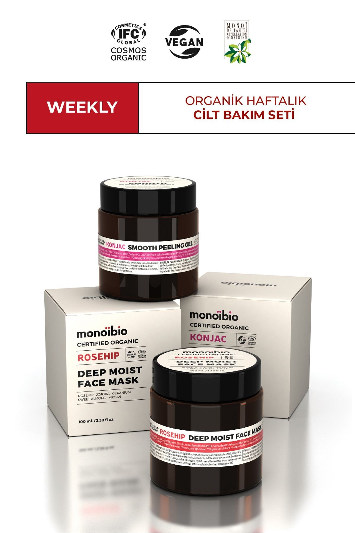 WEEKLY | Organik Haftalık Cilt Bakım Seti