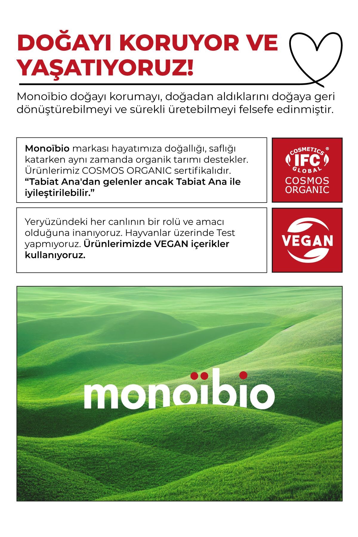 Organik Dudak Balmı - Nemlendirici ve Çatlamış Dudaklar İçin Onarıcı Bakım - Lip Balm -  Monoibio
