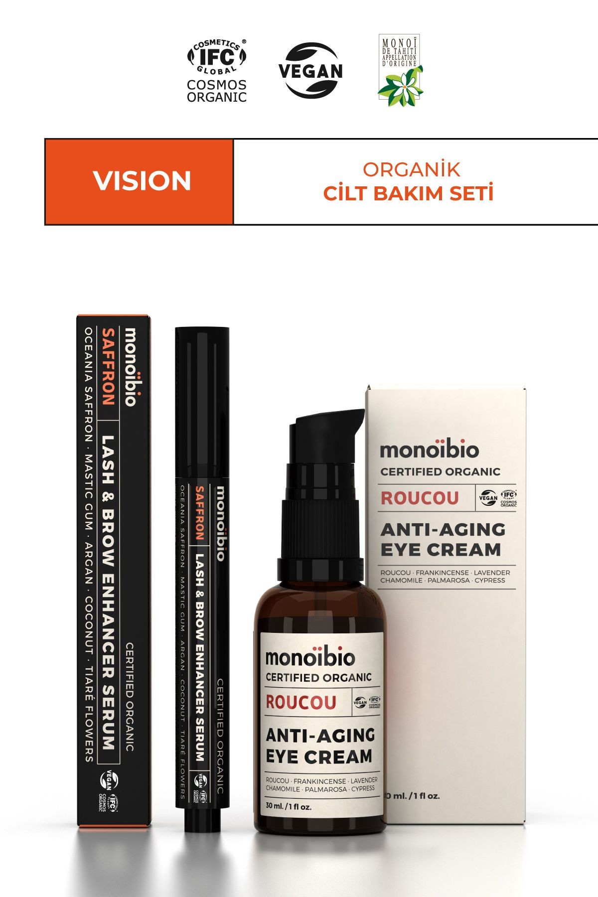 VISION | Organik Cilt Bakım Seti