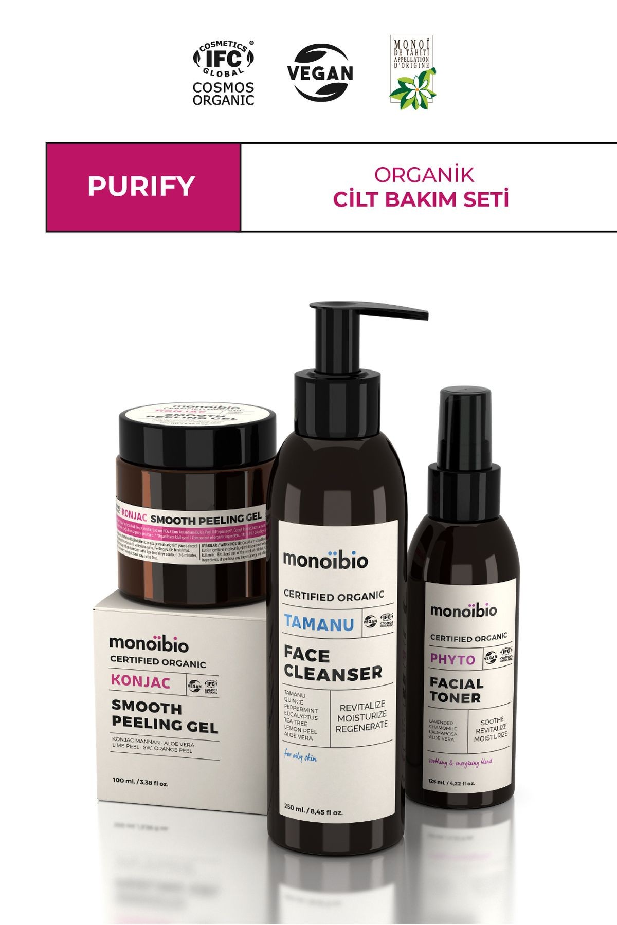 PURIFY | Organik Cilt Bakım Seti