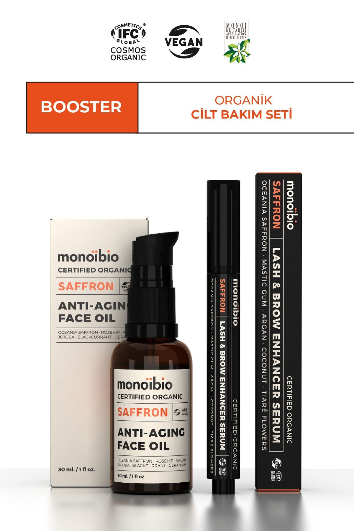 BOOSTER | Organik Cilt Bakım Seti