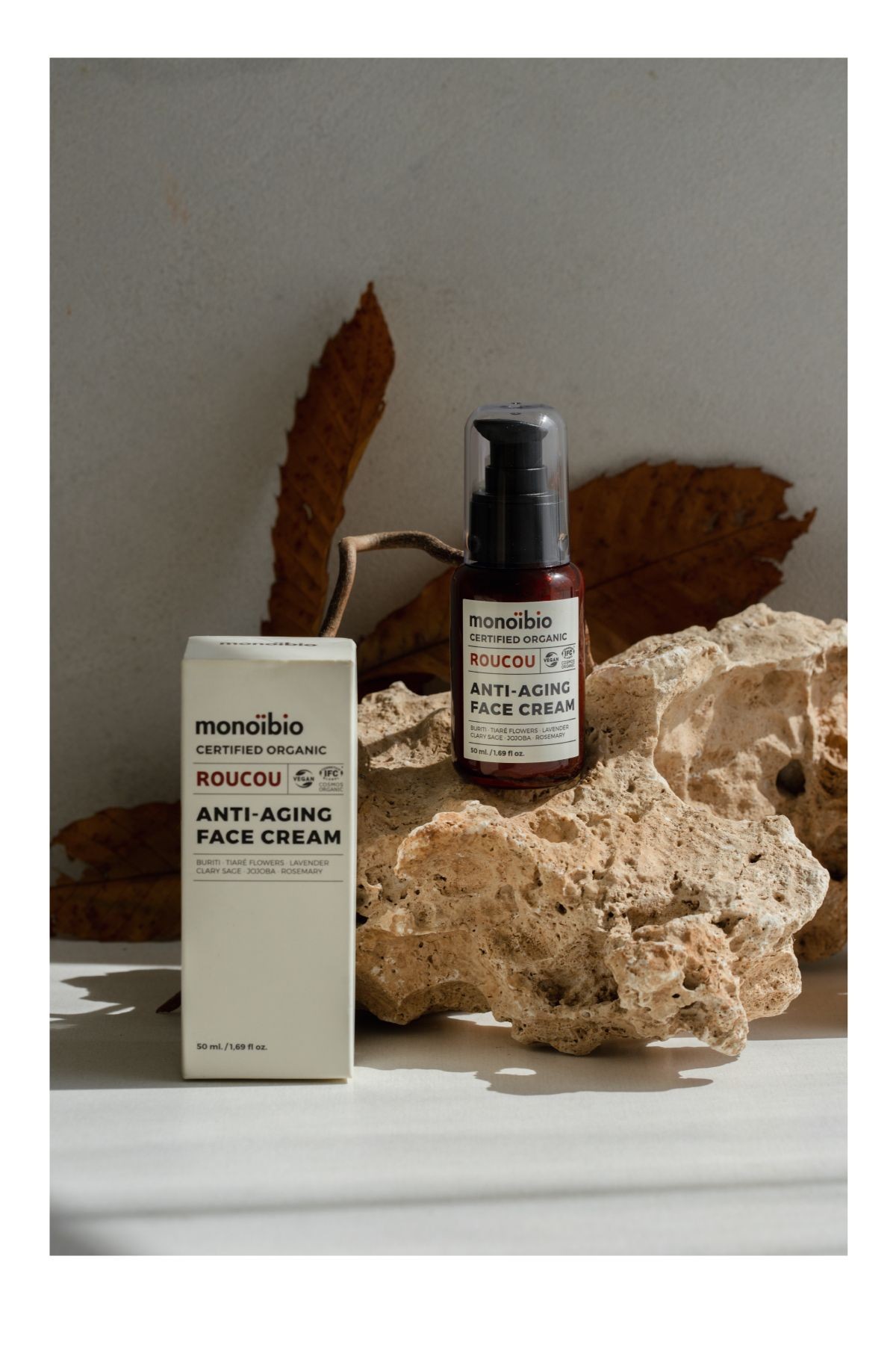 Roucou Organik Anti-Aging Yüz Bakım Kremi - Yaşlanma Karşıtı - Kırışıklık Karşıtı
