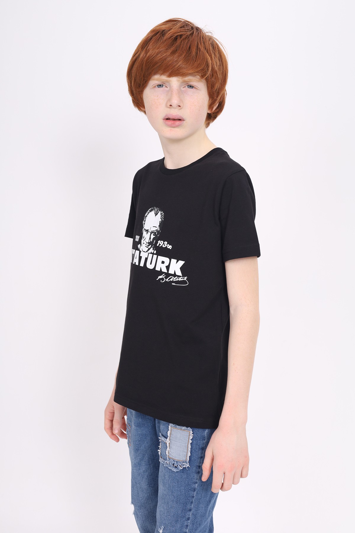 Toontoy Unisex Çocuk Baskılı Tişört