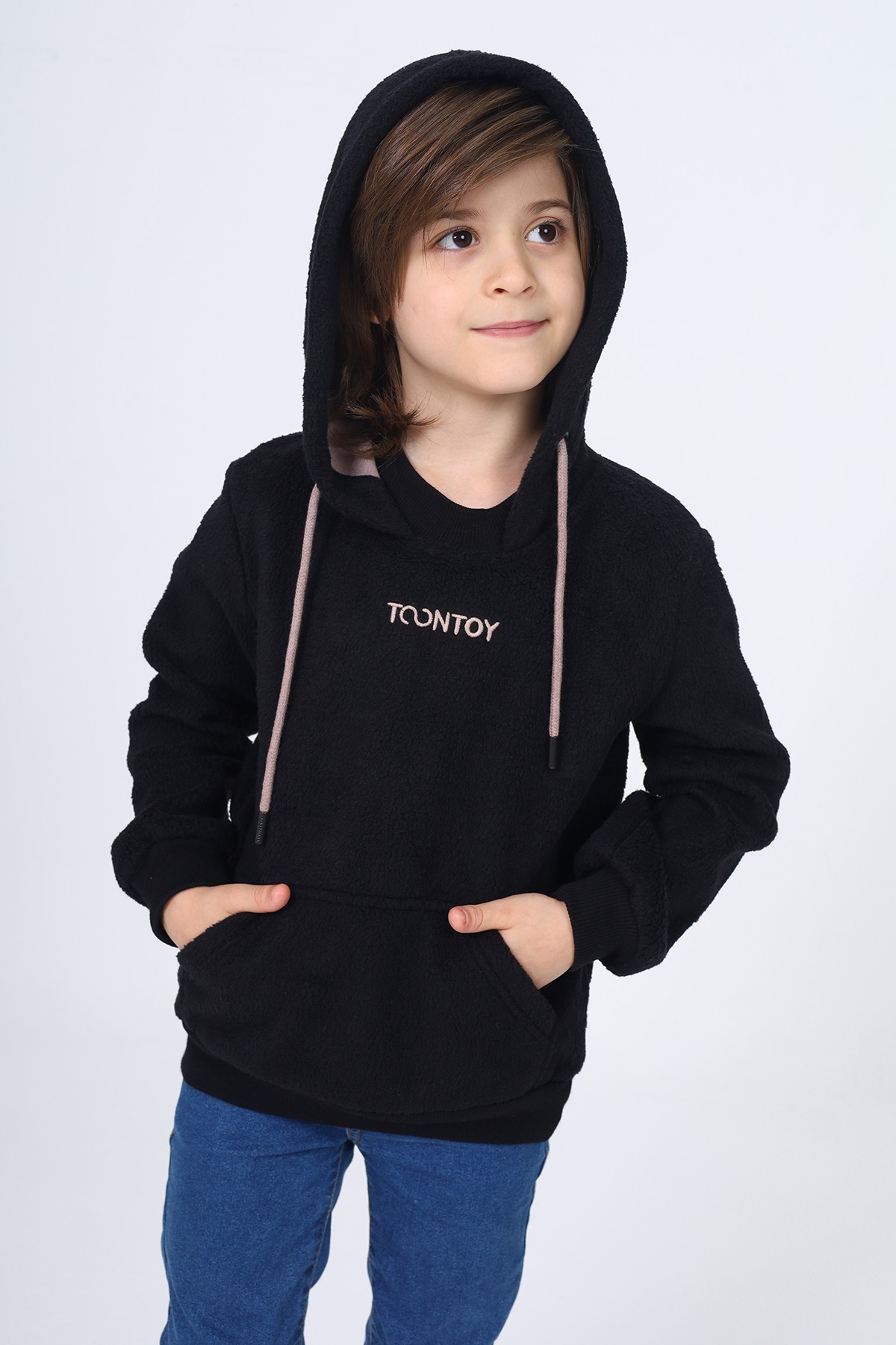 Toontoy Unisex Çocuk Nakışlı Sweatshirt