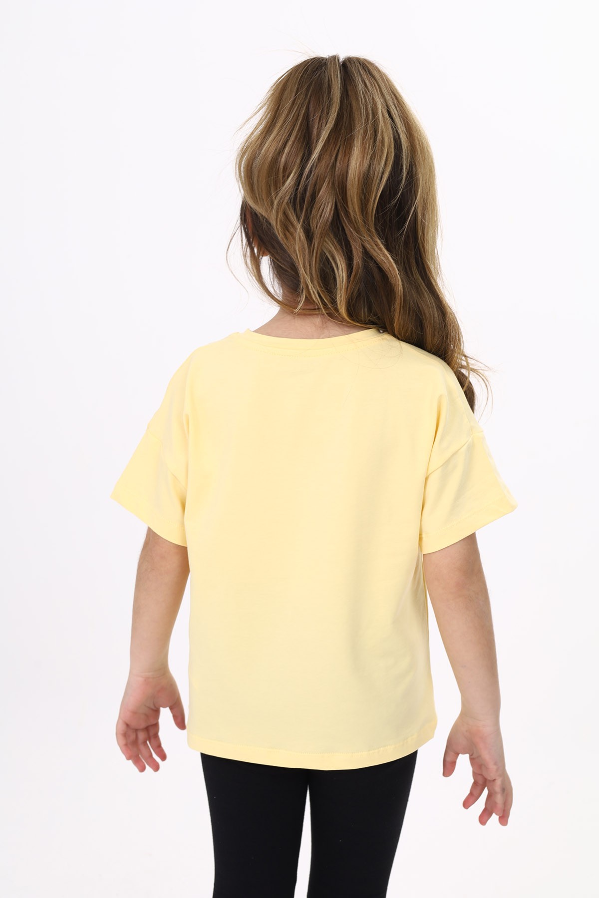 Toontoy Kız Çocuk Baskılı Tişört
