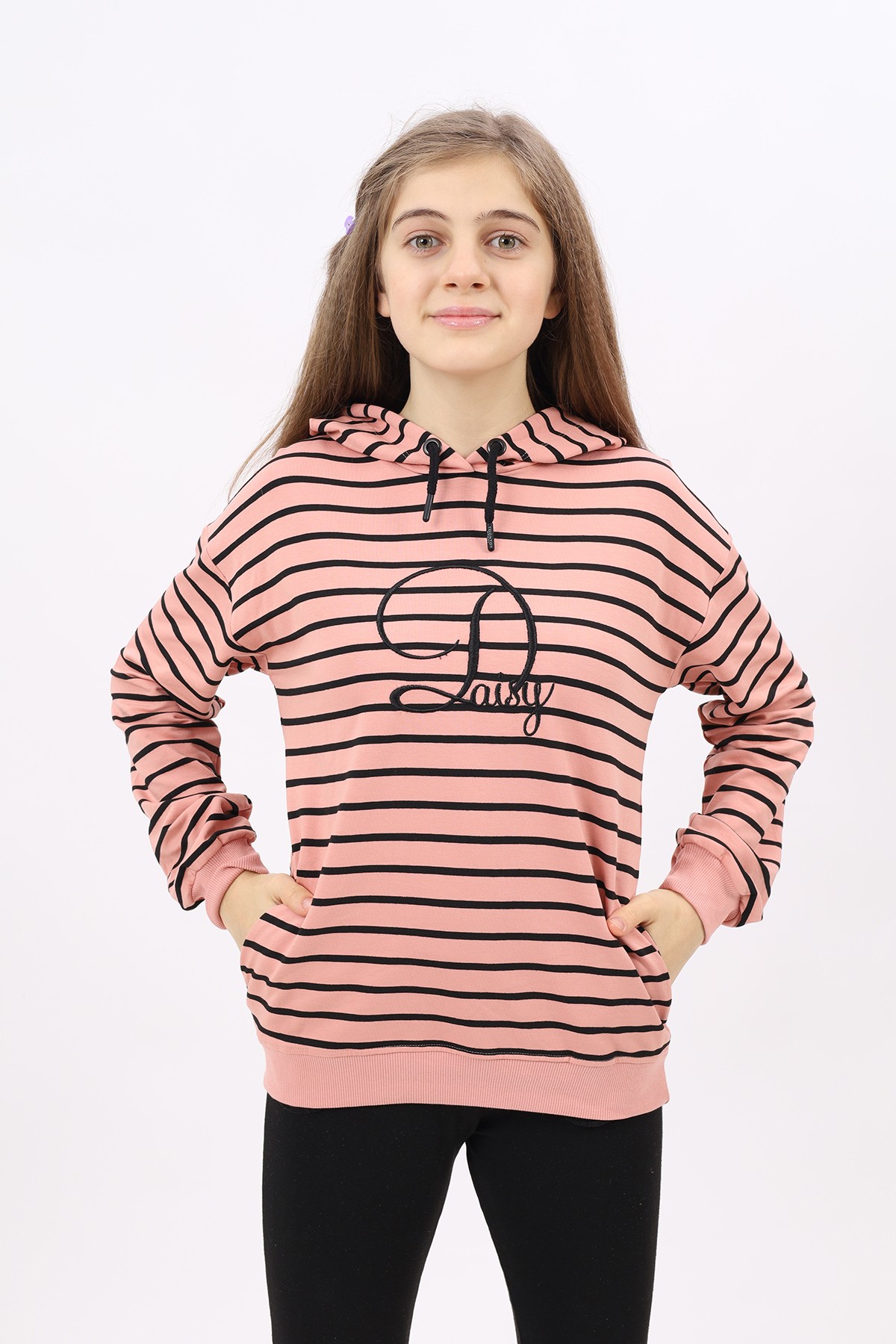 Toontoy Kız Çocuk Nakışlı Sweatshirt