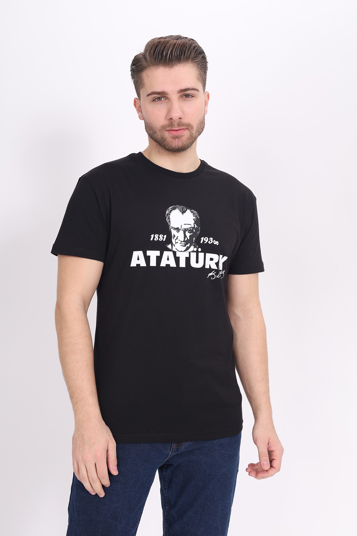 Toontoy Unisex Atatürk Baskılı Tişört