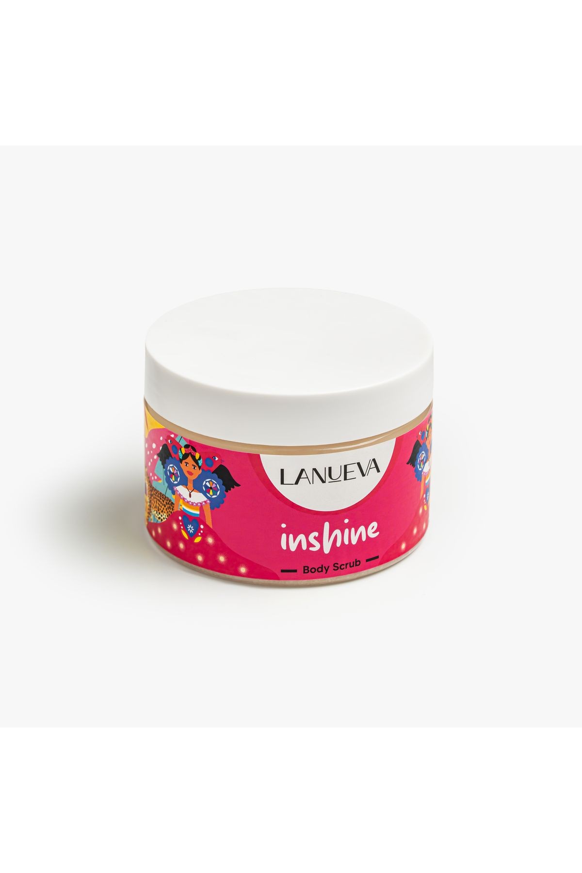 Lanueva Inshine Simli Body Scrub Besleyici Nemlendirici Ve Arındırıcı Vücut Peeling