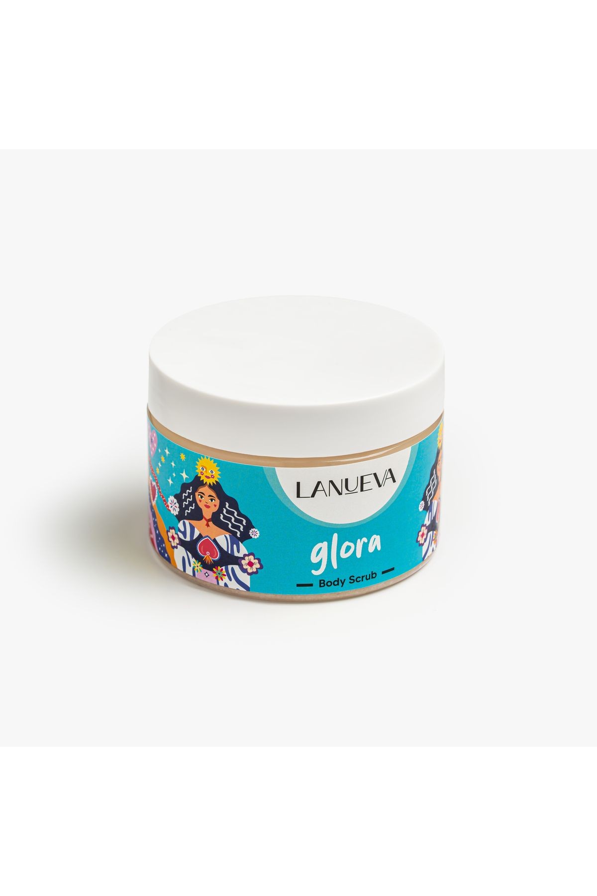 Lanueva Glora Simli Body Scrub Arındırıcı Besleyici Ve Nemlendirici Vücut Peelingi