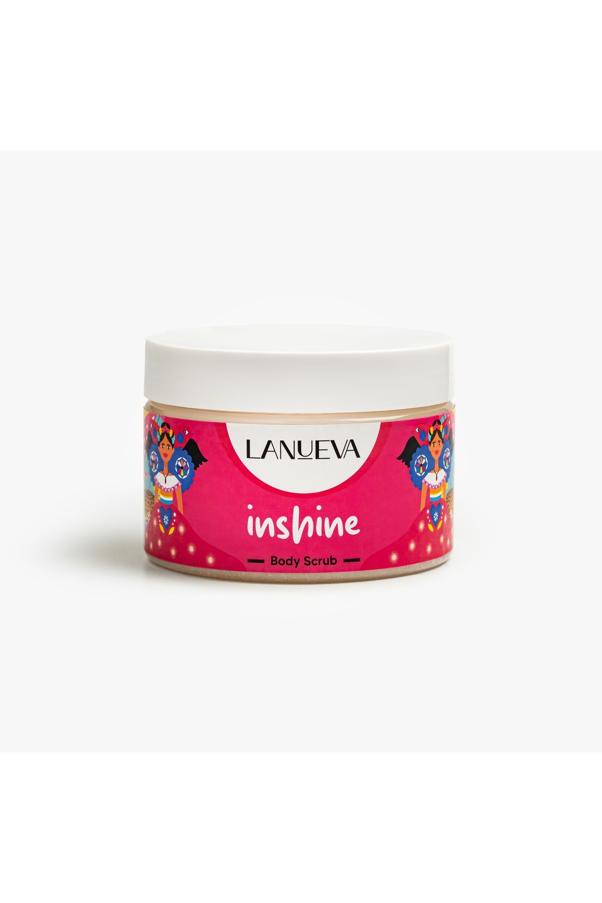Lanueva Inshine Simli Body Scrub Besleyici Nemlendirici Ve Arındırıcı Vücut Peeling