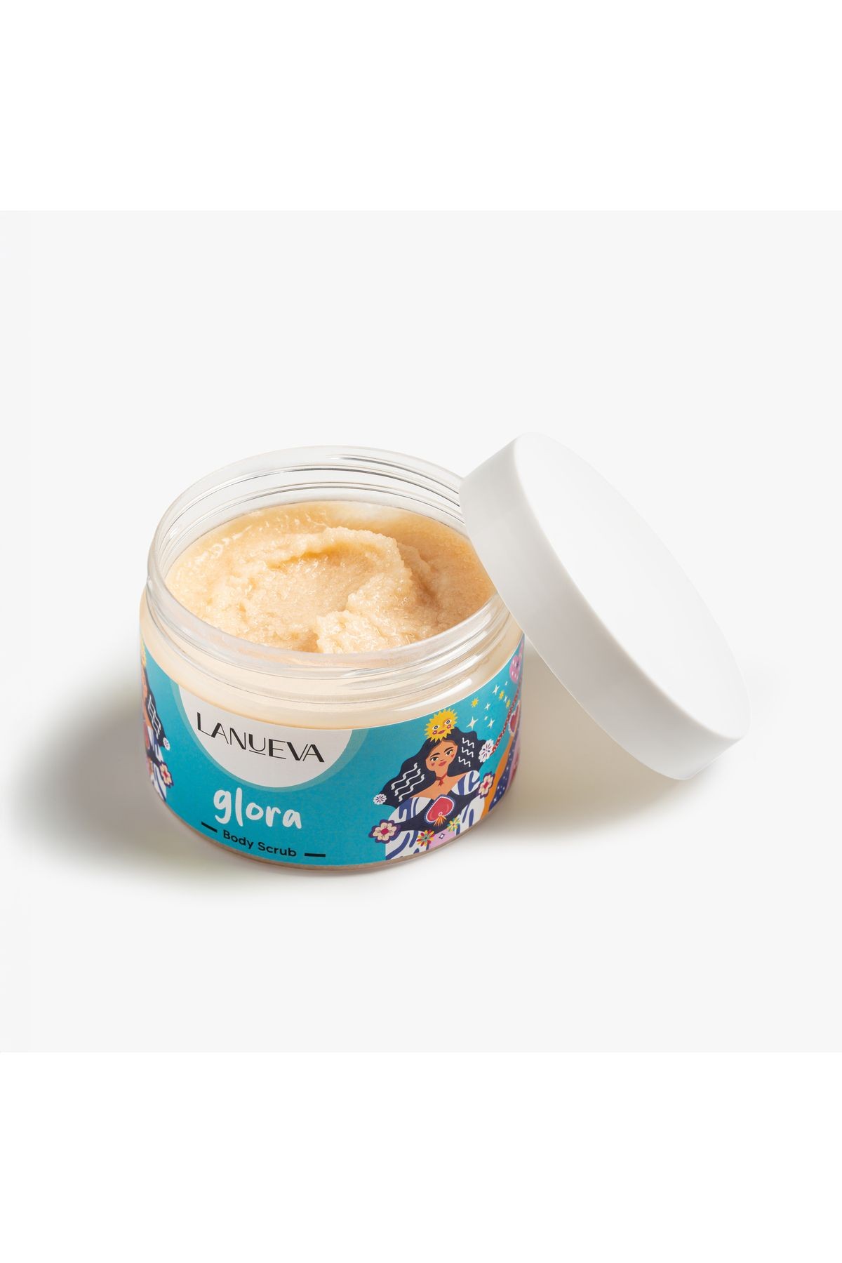 Lanueva Glora Simli Body Scrub Arındırıcı Besleyici Ve Nemlendirici Vücut Peelingi