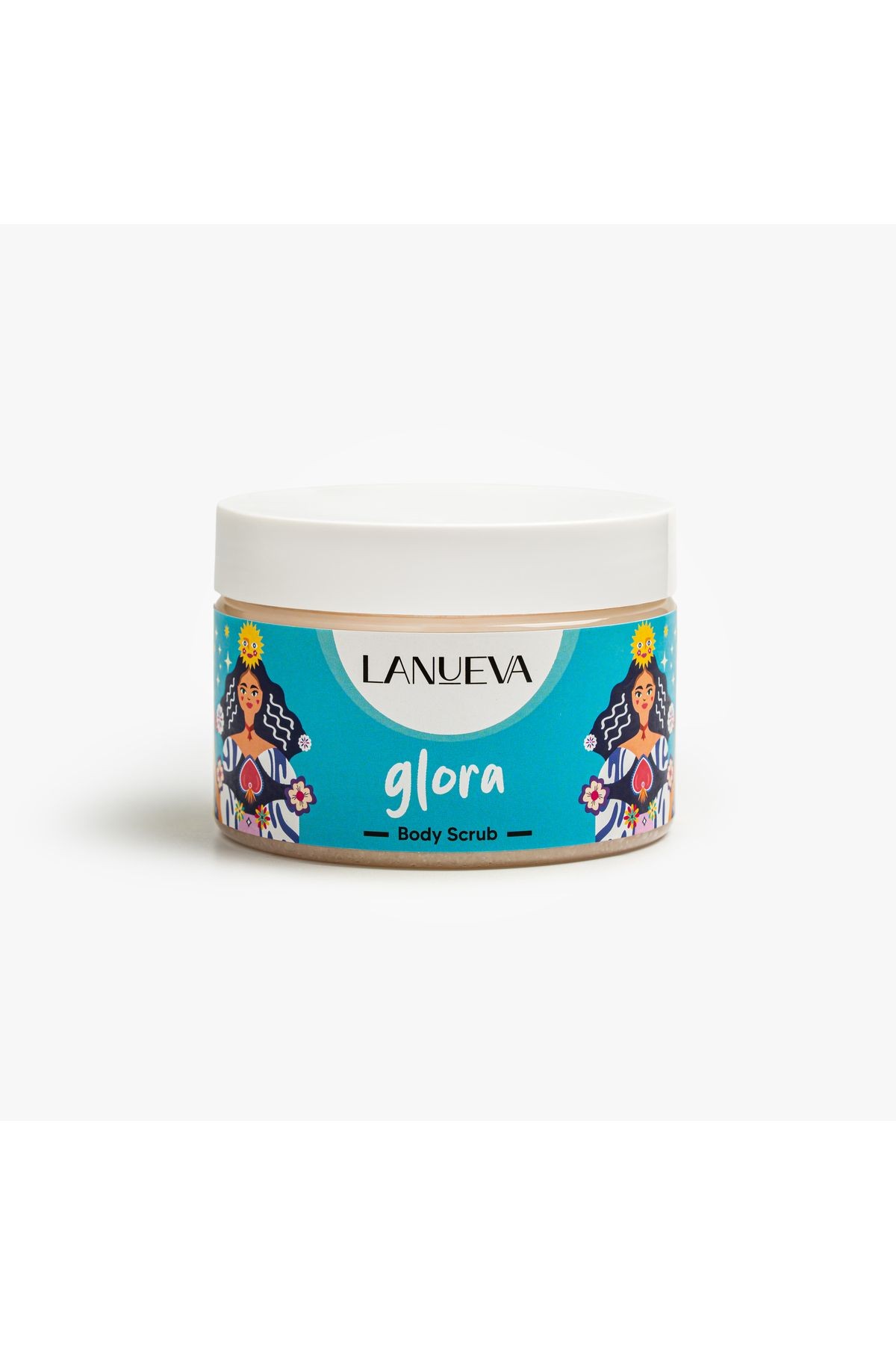 Lanueva Glora Simli Body Scrub Arındırıcı Besleyici Ve Nemlendirici Vücut Peelingi