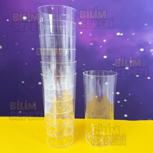 Kristal Deney Bardağı-125ml 10'lu