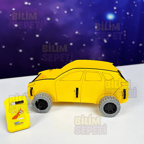 Maker Set Mıknatıslı Araba Modeli