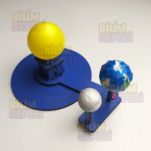 Bilim Seti Hareketli Gece Gündüz Modeli