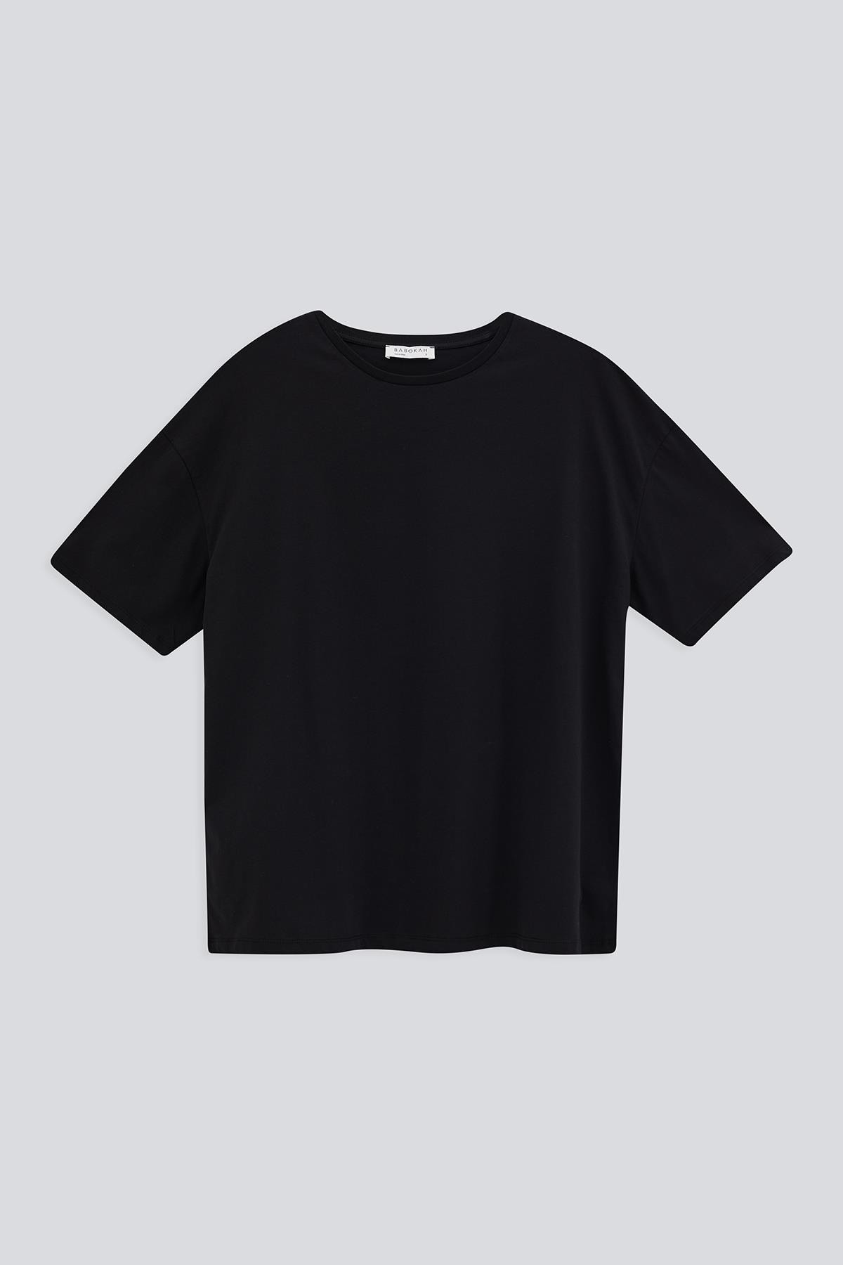Basic Kısa Kol Oversize T-Shirt