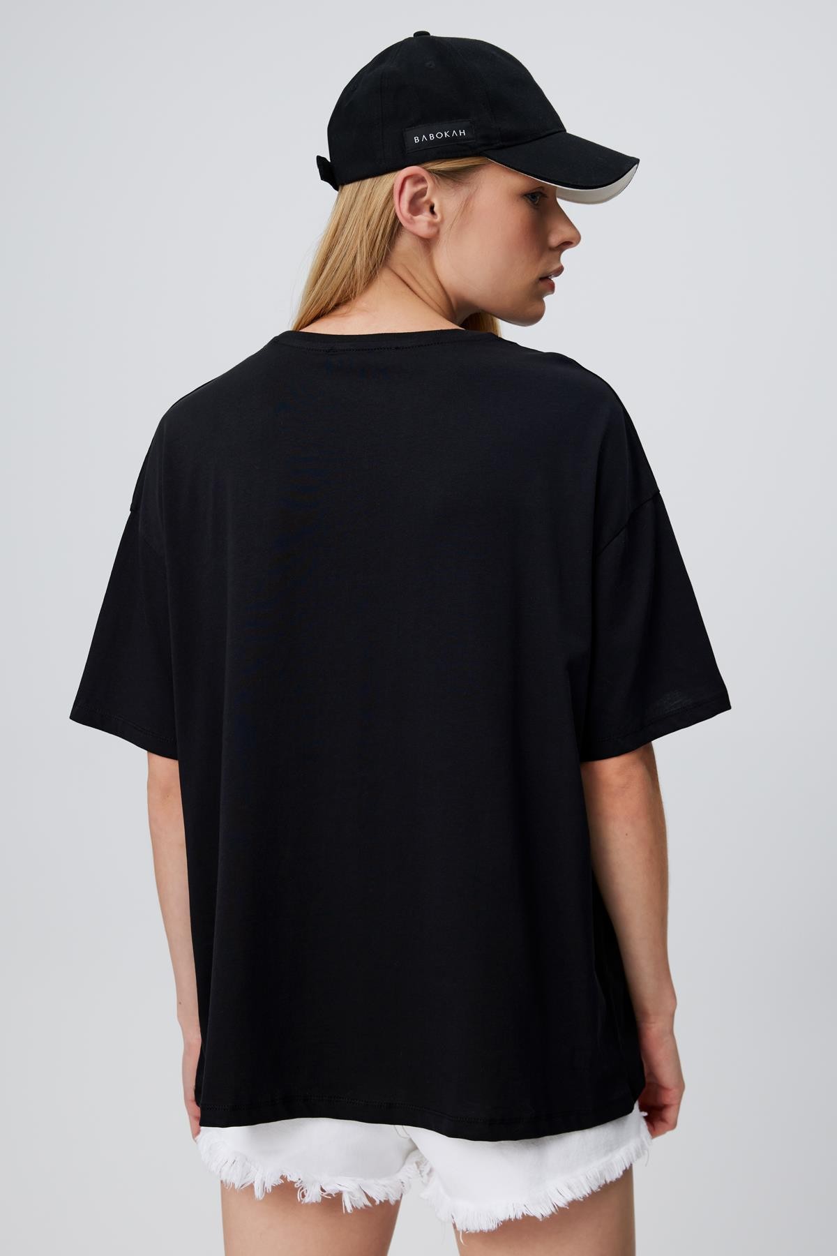 Basic Kısa Kol Oversize T-Shirt
