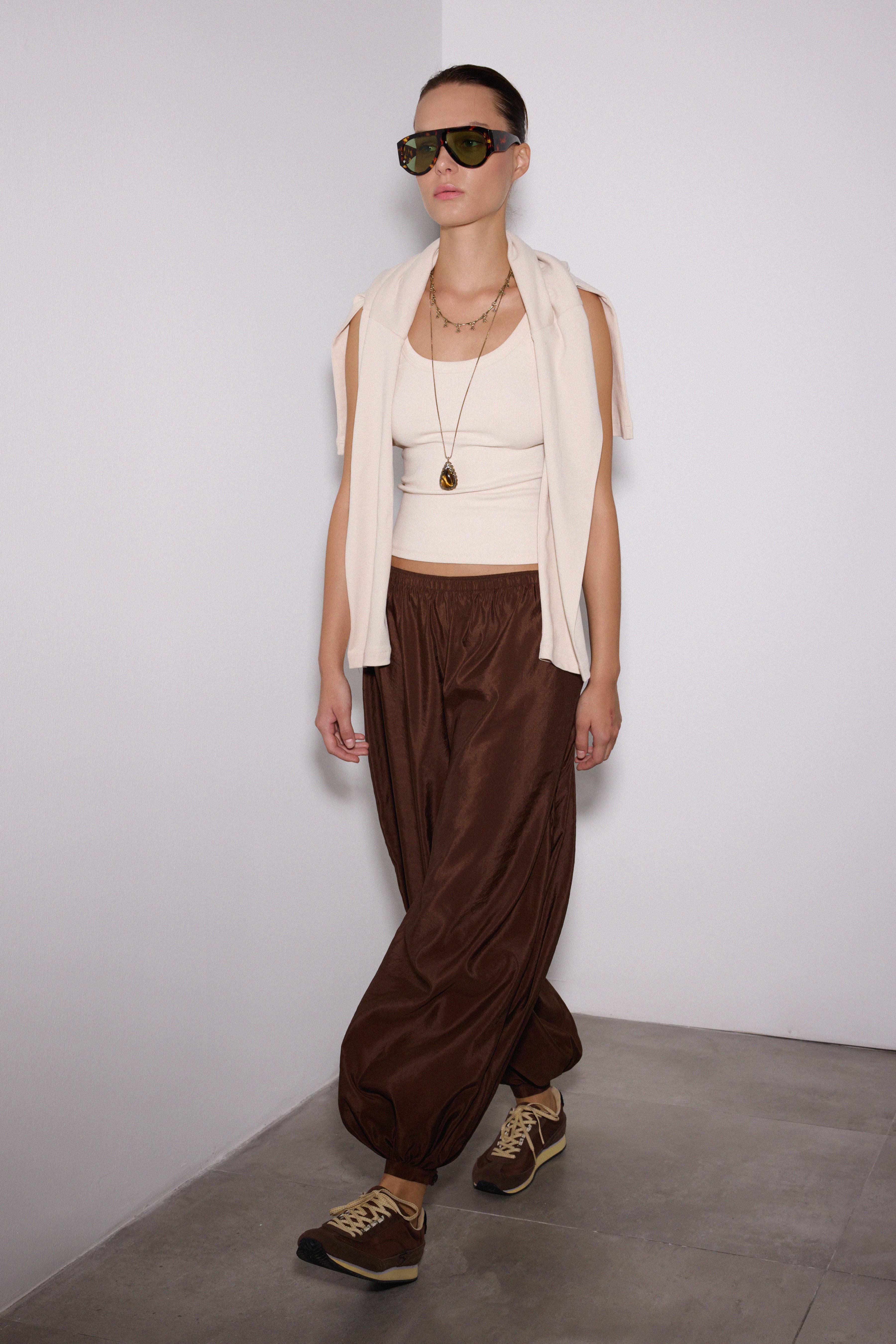 Fitilli Basic Atlet - BEYAZ KUM