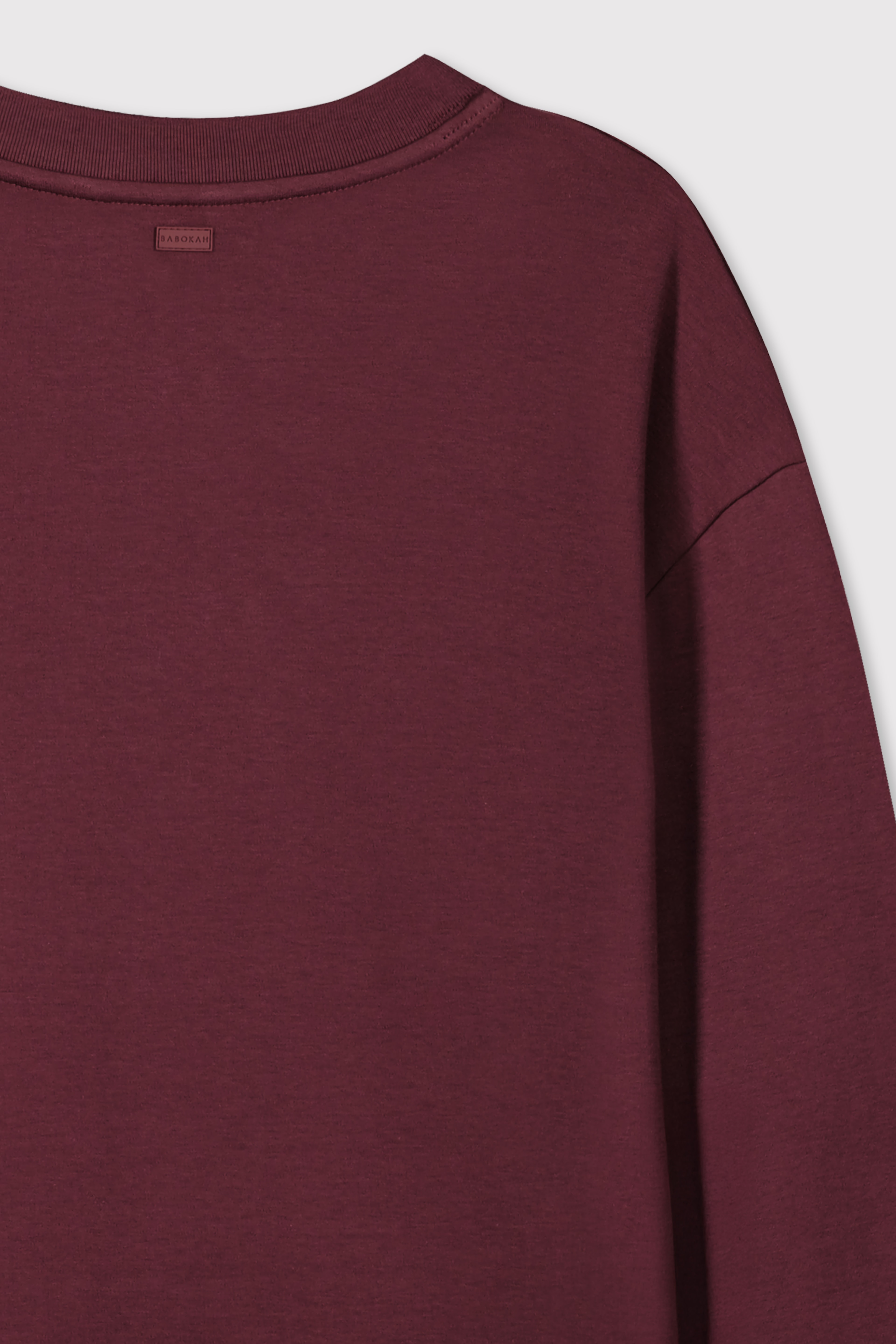 Premium Uzun Kol Oversize Tshirt - MÜRDÜM