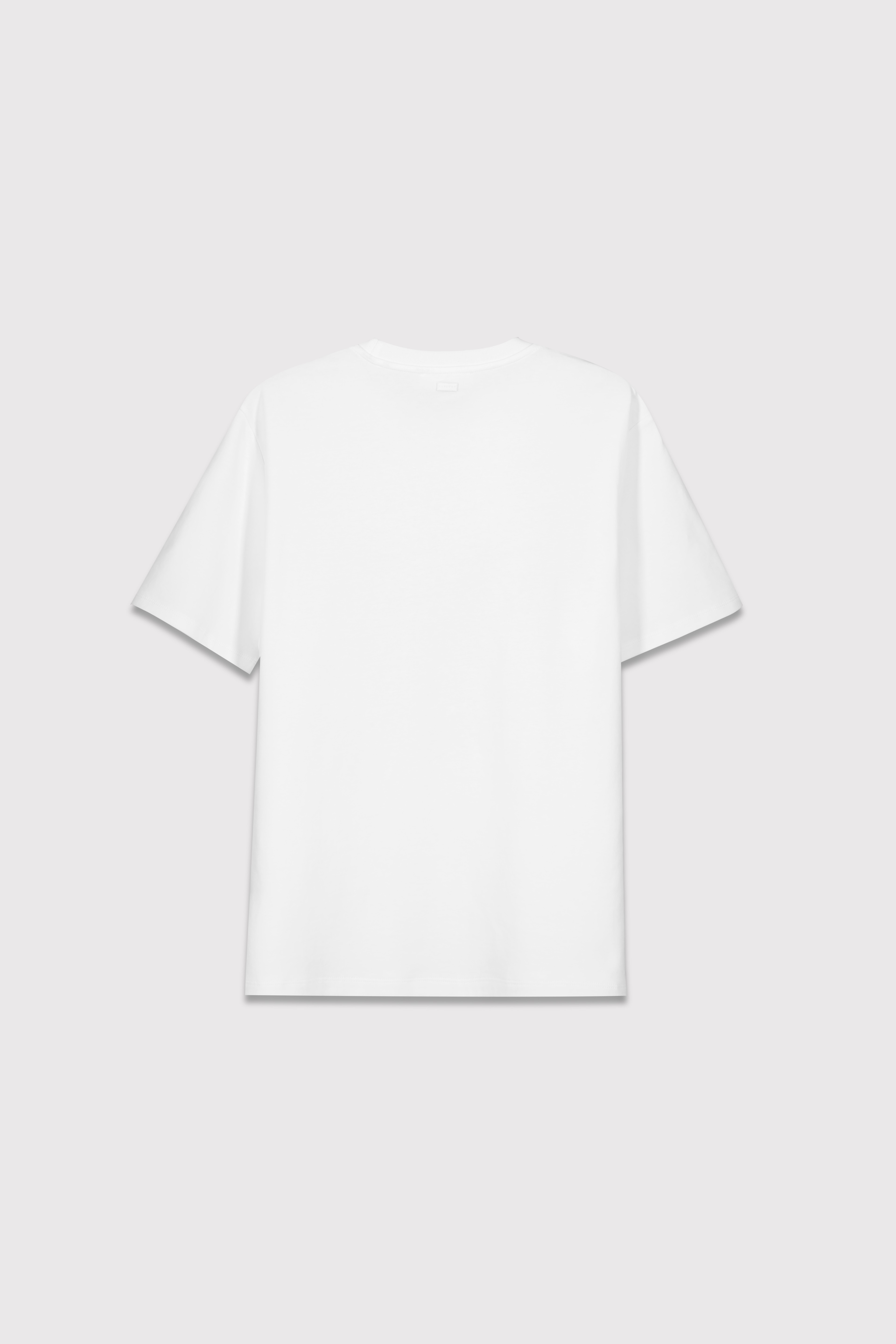Premium Relax Fit Basic Tshirt - BEYAZ