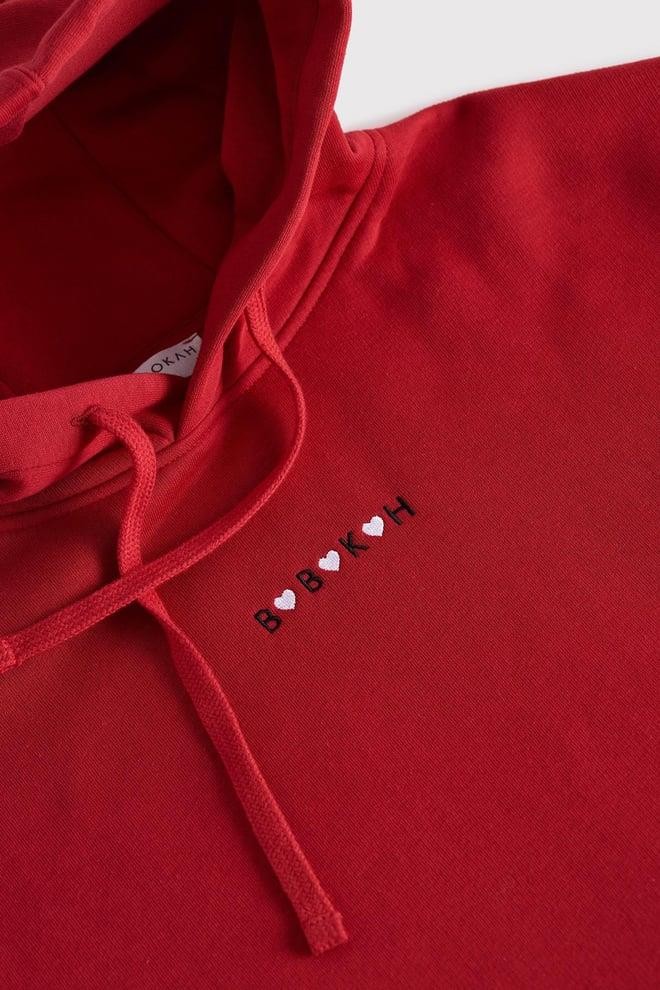 Sevgililer Günü Özel Kadın Sweatshirt - KIRMIZI