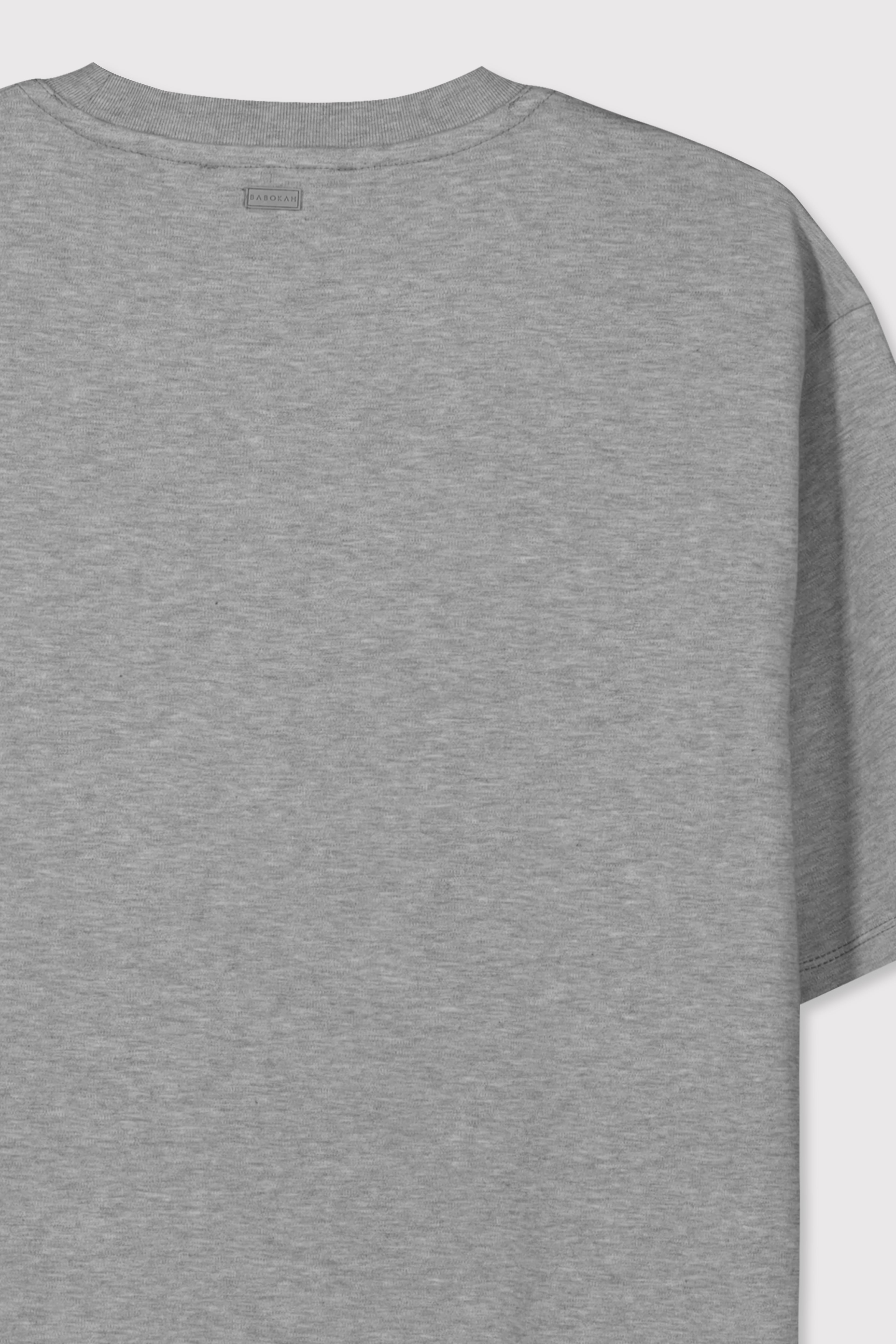 Premium Relax Fit Basic Tshirt - KOYU GRİ MELANJ
