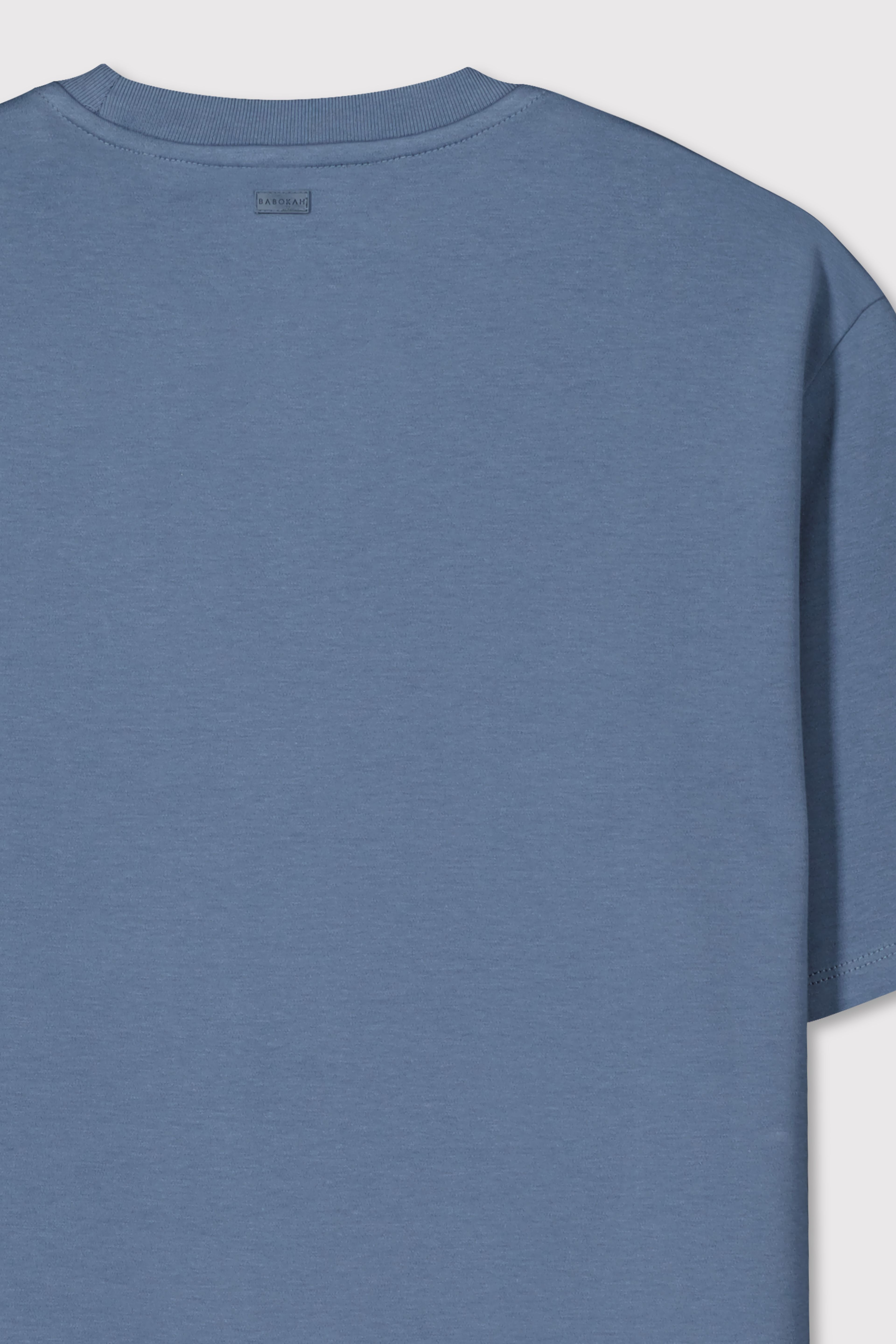 Premium Relax Fit Basic Tshirt - İNDİGO