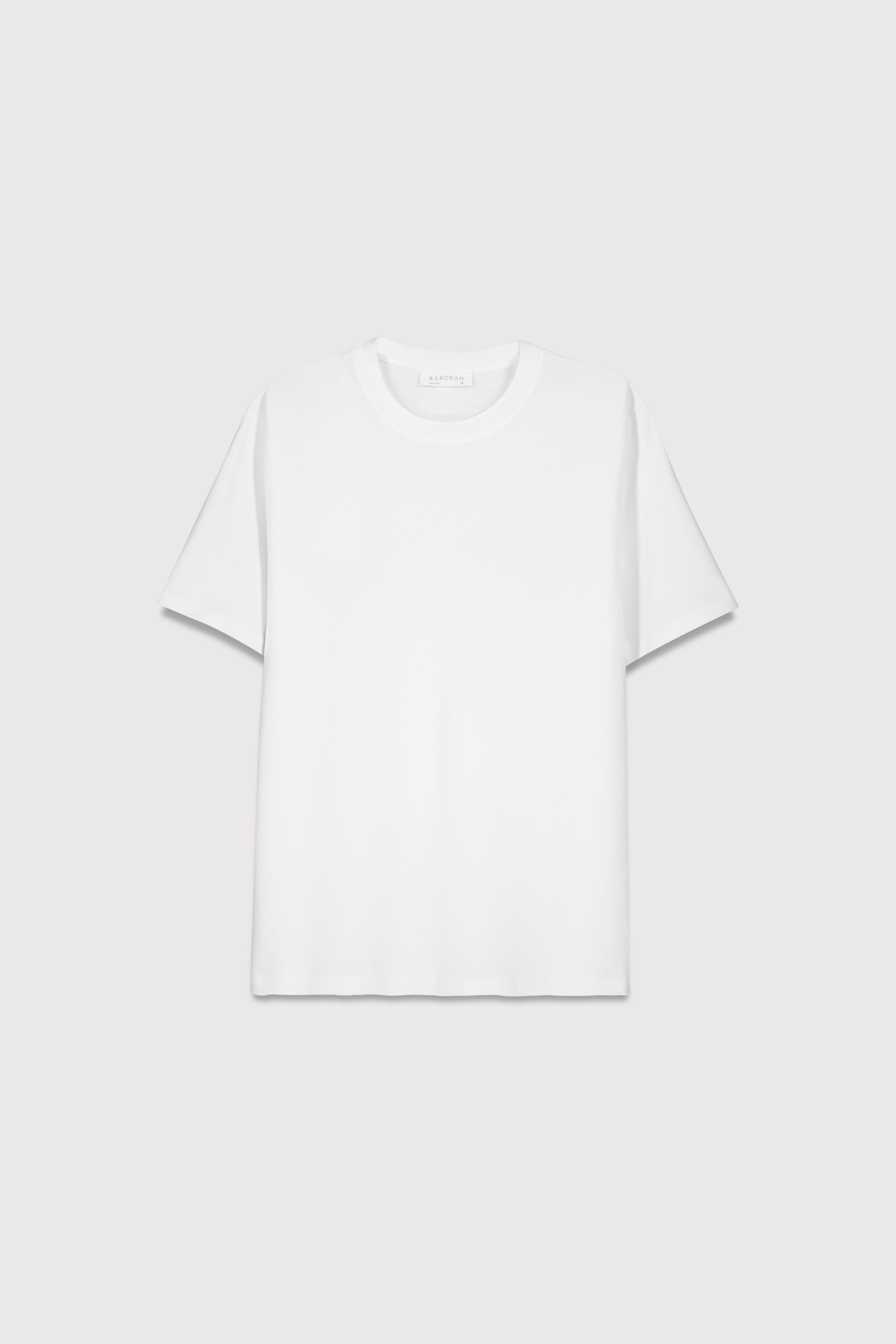Premium Relax Fit Basic Tshirt - BEYAZ