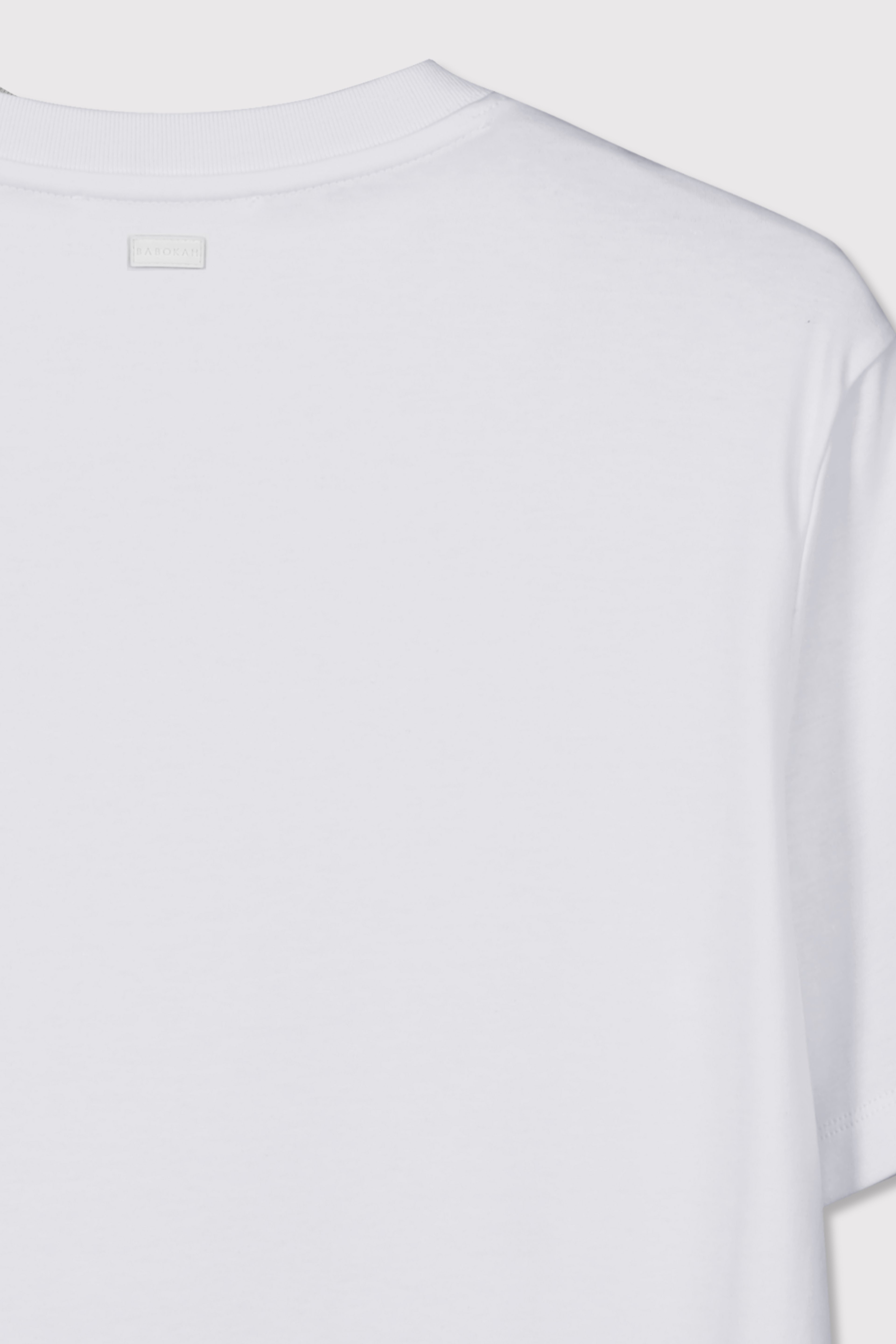Premium Relaxed  Basic Tshirt - BEYAZ