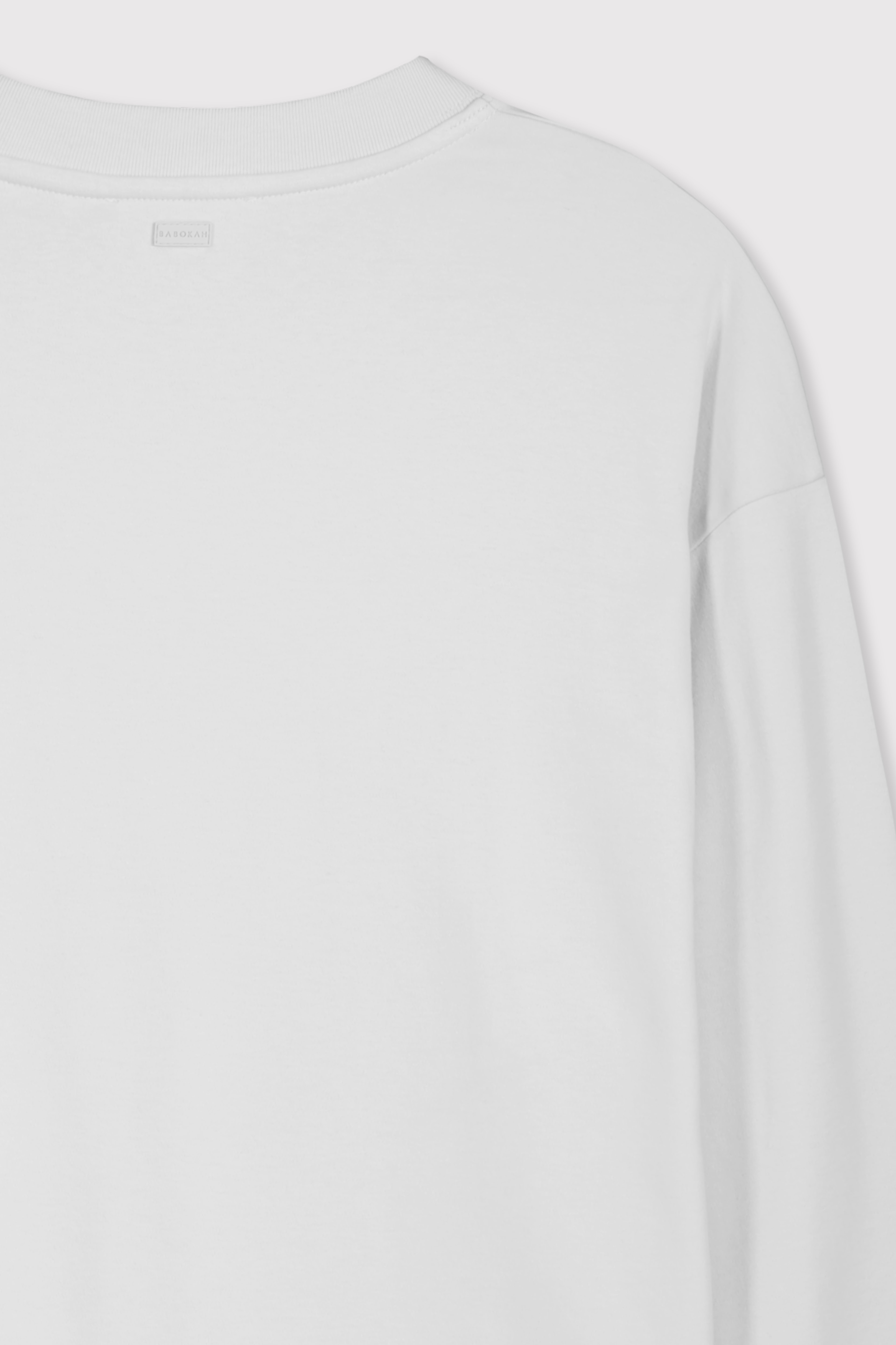 Premium Uzun Kol Oversize Tshirt - BEYAZ