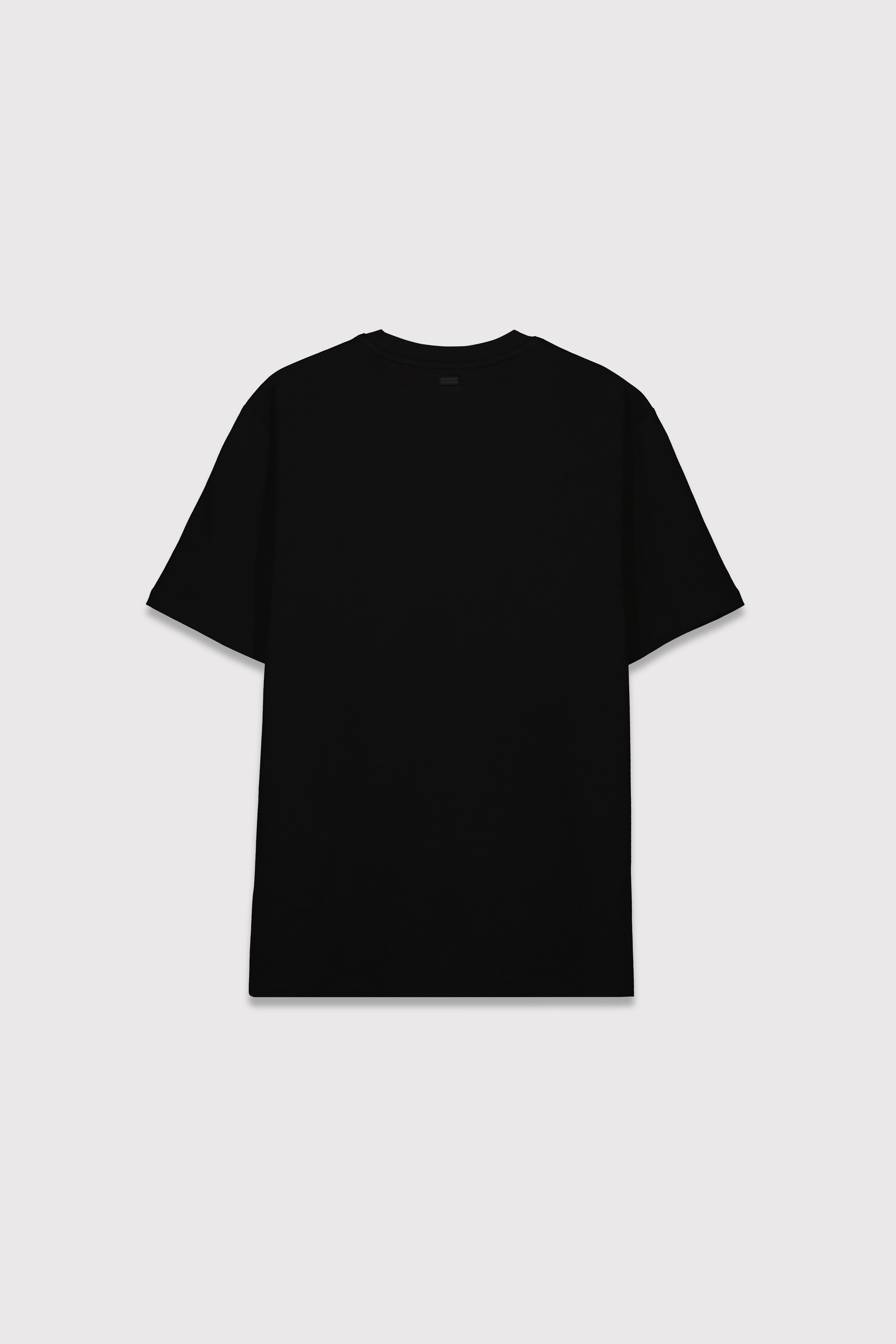 Premium Relax Fit Basic Tshirt - SİYAH