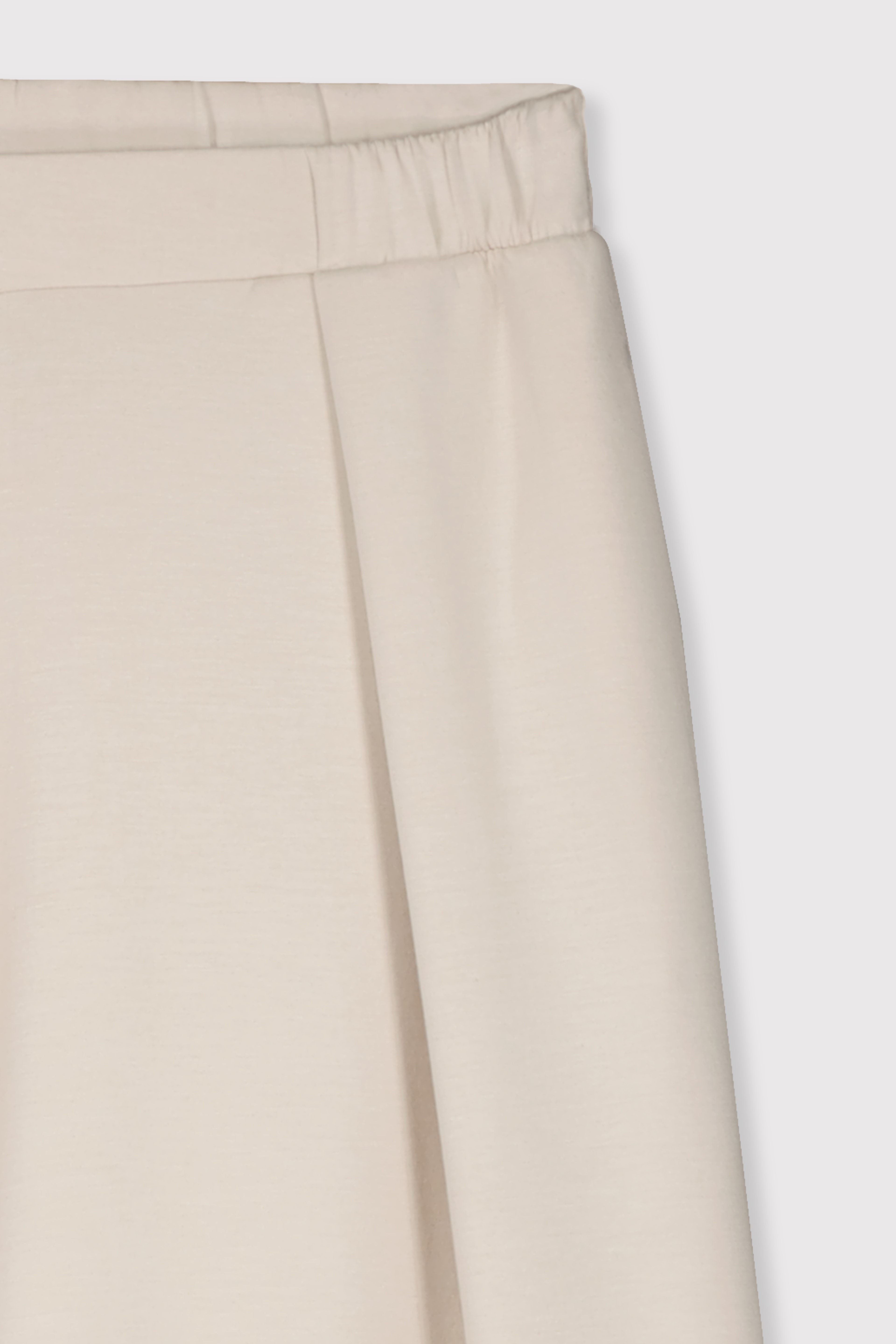 Pileli Geniş Paça Modal Jogger - TAŞ