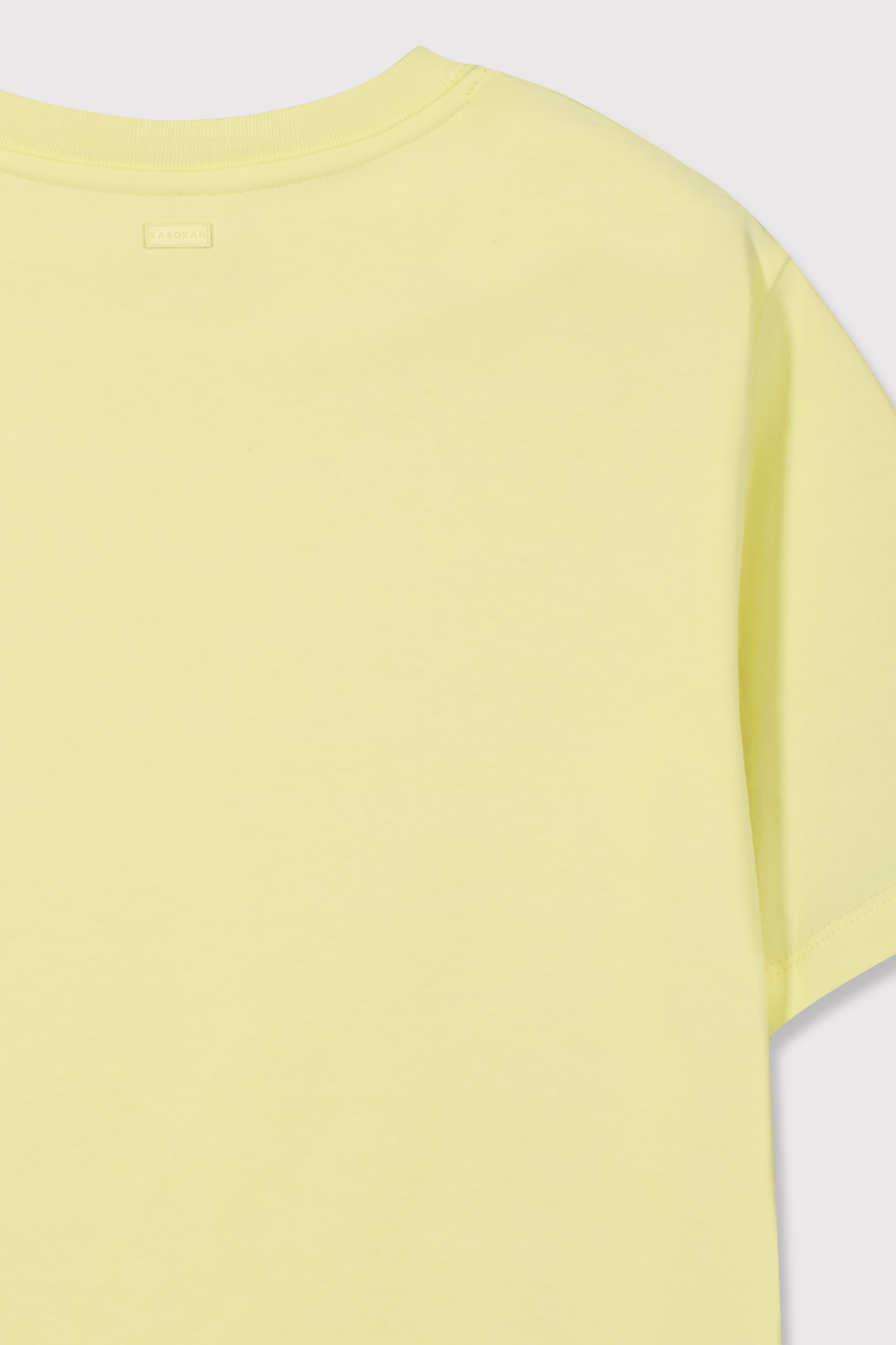 Premium Relaxed  Basic Tshirt - AÇIK SARI