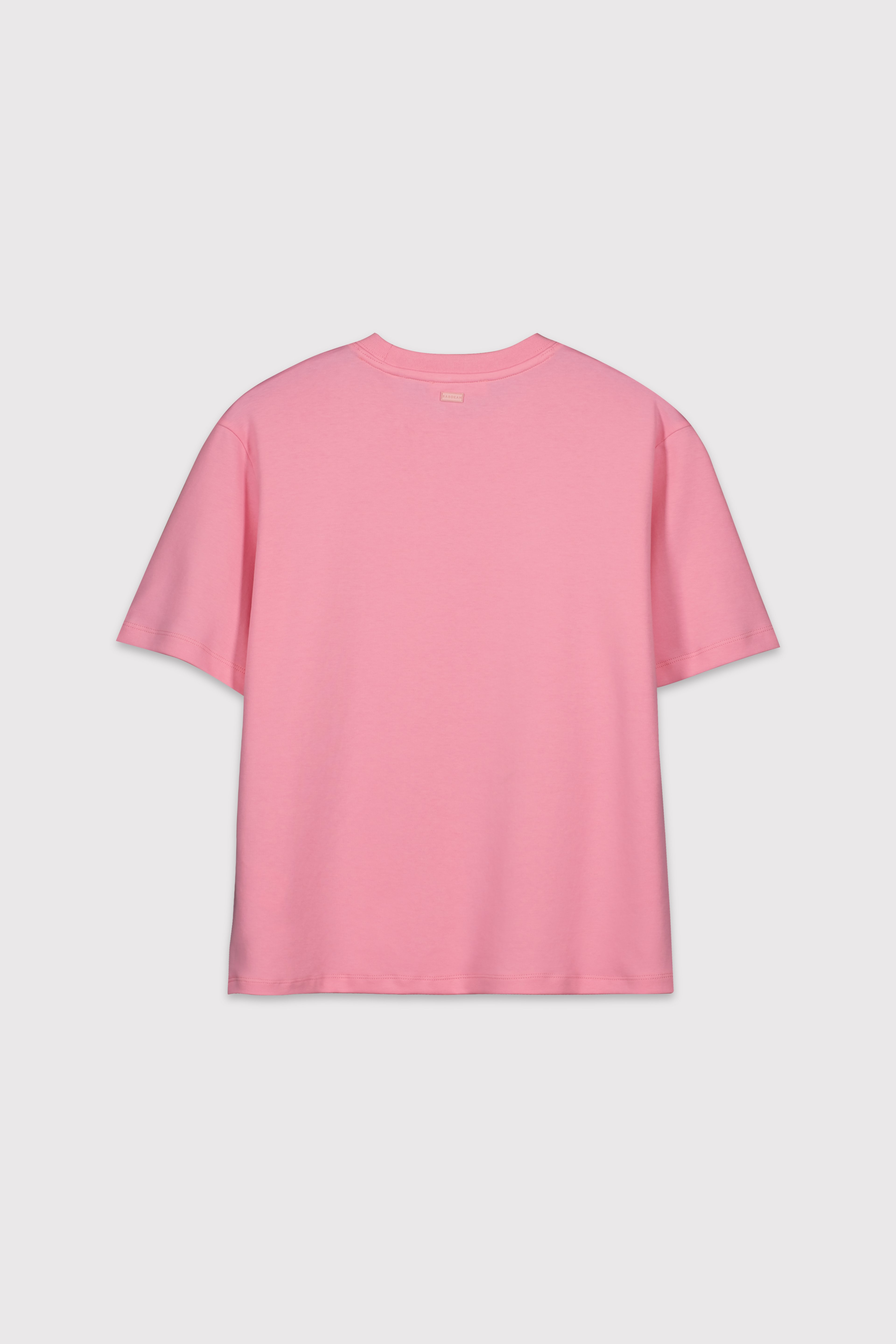 Premium Relaxed  Basic Tshirt - PEMBE