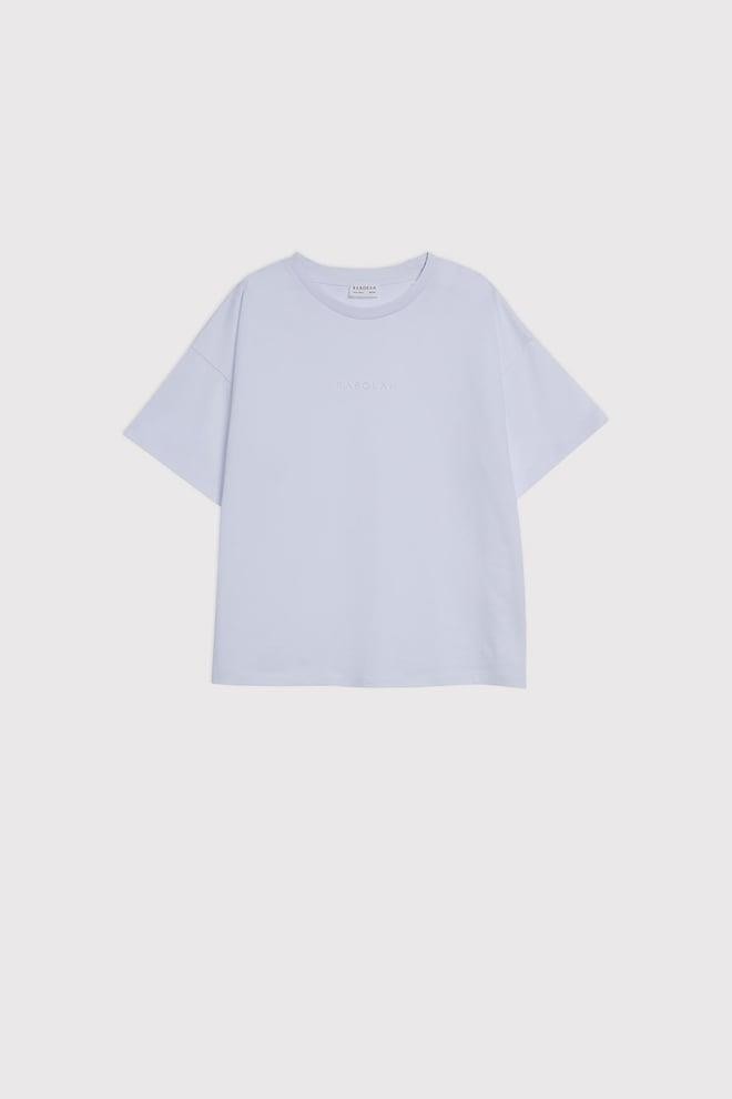 (Kids) Oversize Fit Unisex T- shirt - BEYAZ