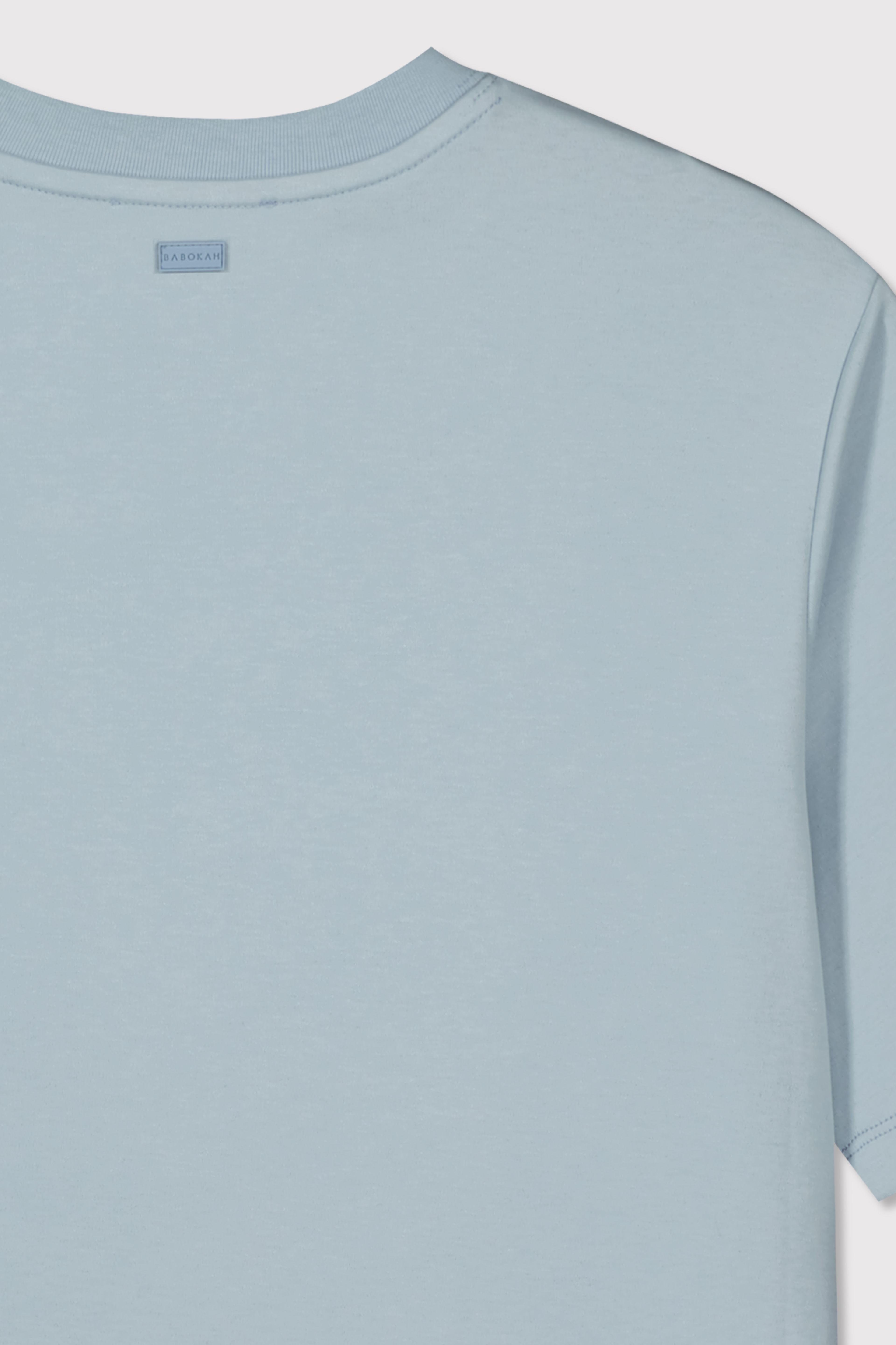 Premium Relaxed  Basic Tshirt - MAVİ