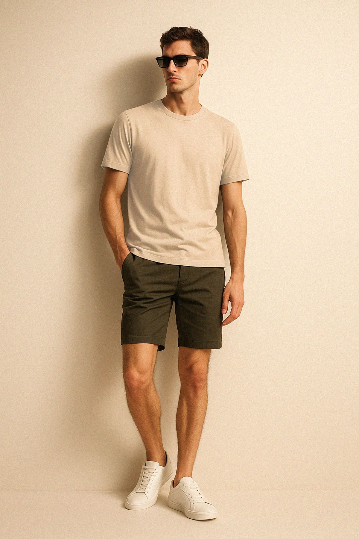 Premium Relax Fit Basic Tshirt - TAŞ