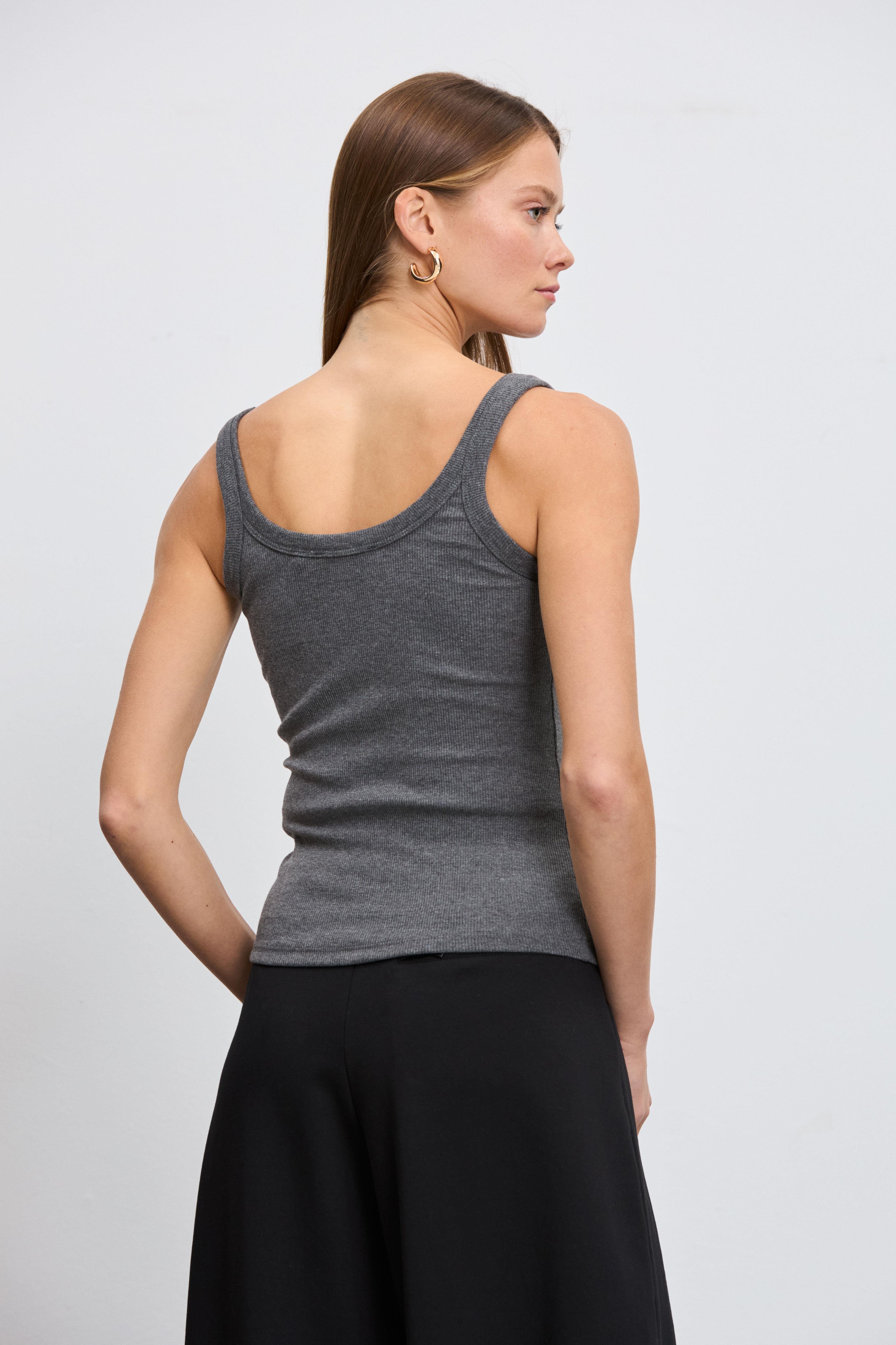 Fitilli Basic Atlet - KOYU GRİMELANJ