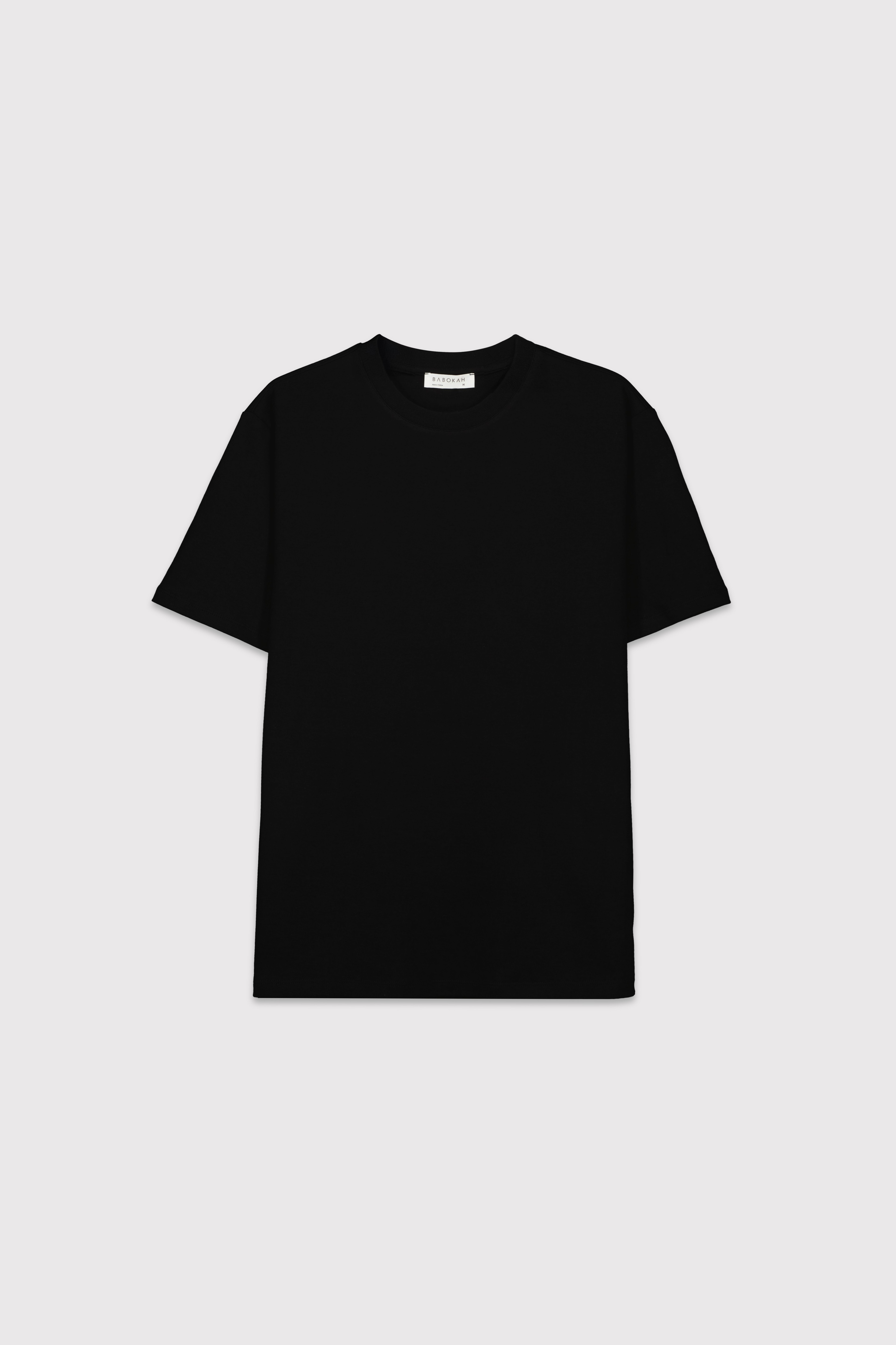Premium Relax Fit Basic Tshirt - SİYAH