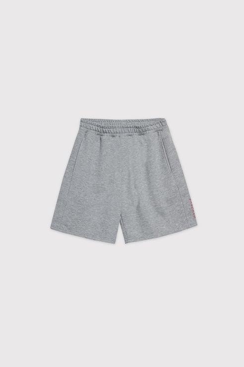 Comfort Fit Şort - GRİ MELANJ