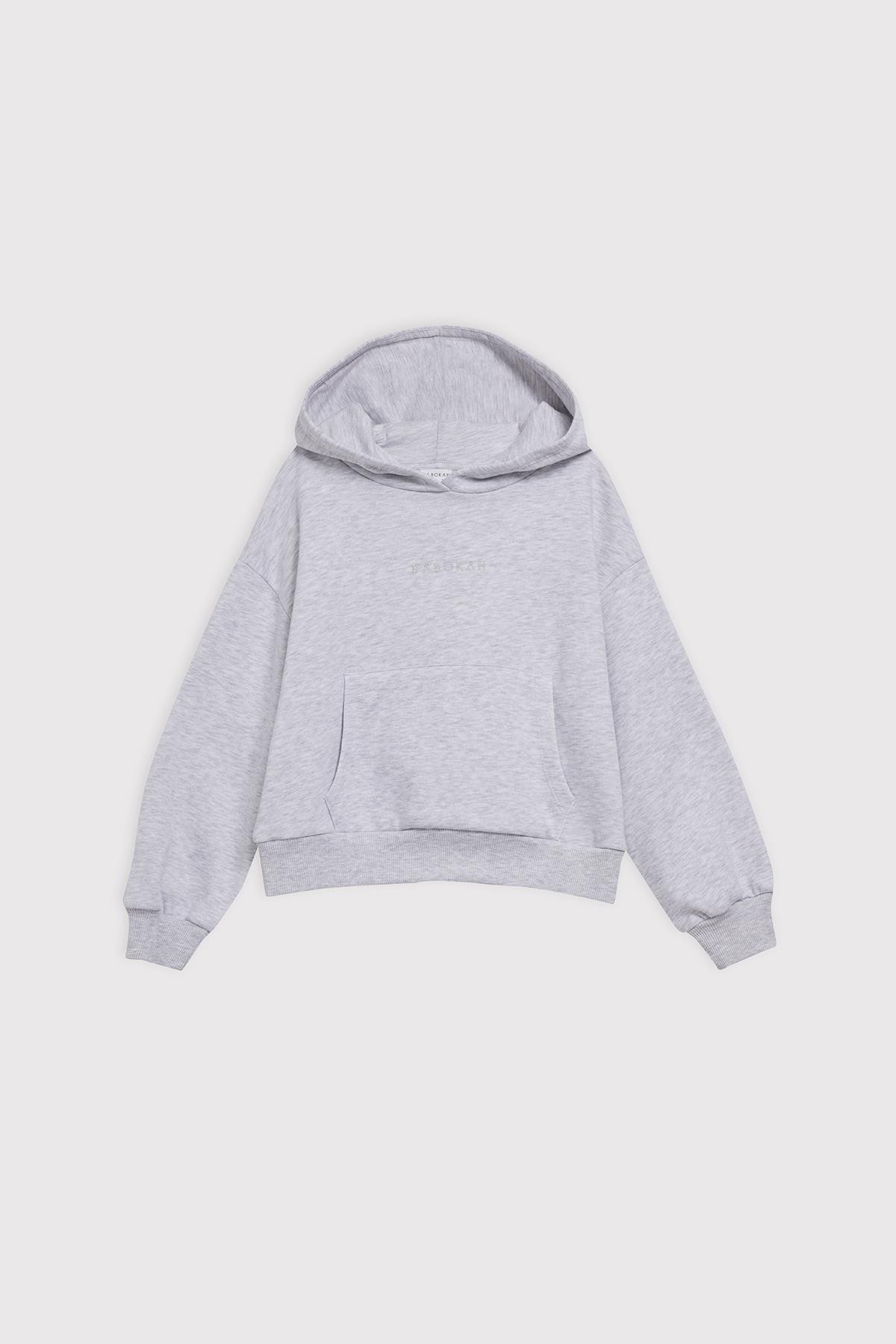 (Kids) Kapüşonlu Oversize Fit Unisex Sweatshirt