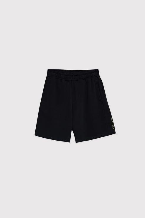 Comfort Fit Şort - SİYAH