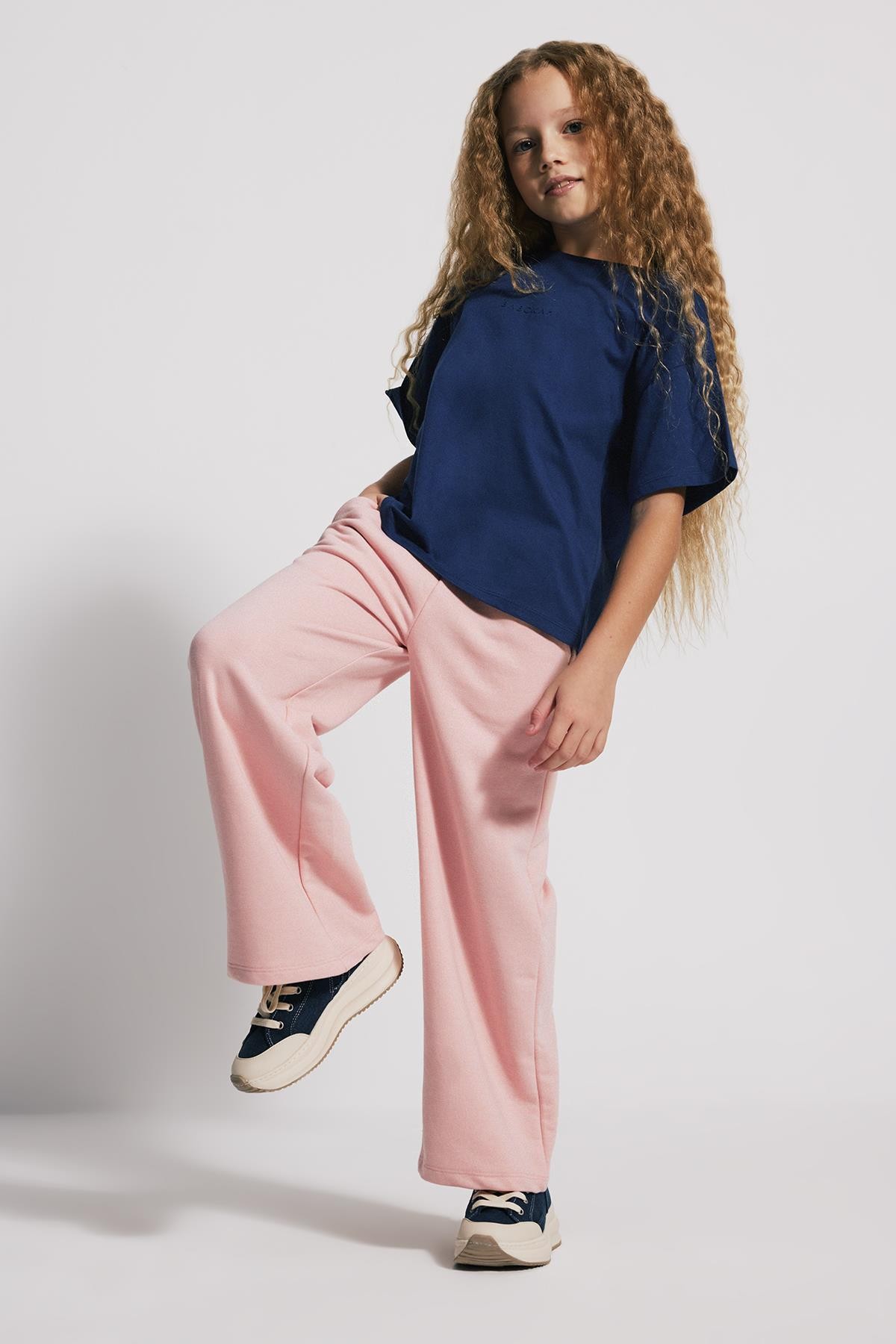 (Kids Girl) Geniş Paça Jogger