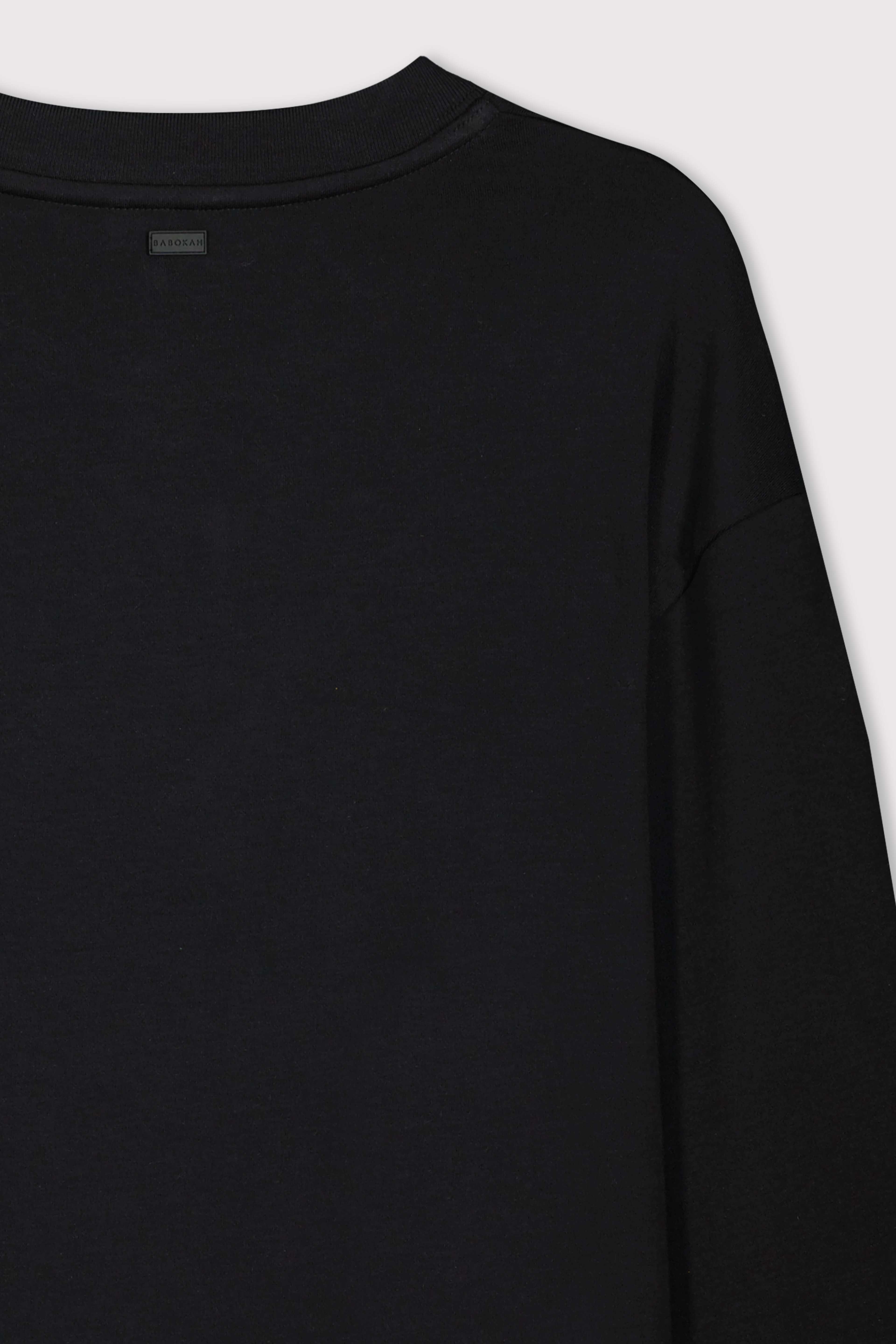 Premium Uzun Kol Oversize Tshirt - SİYAH