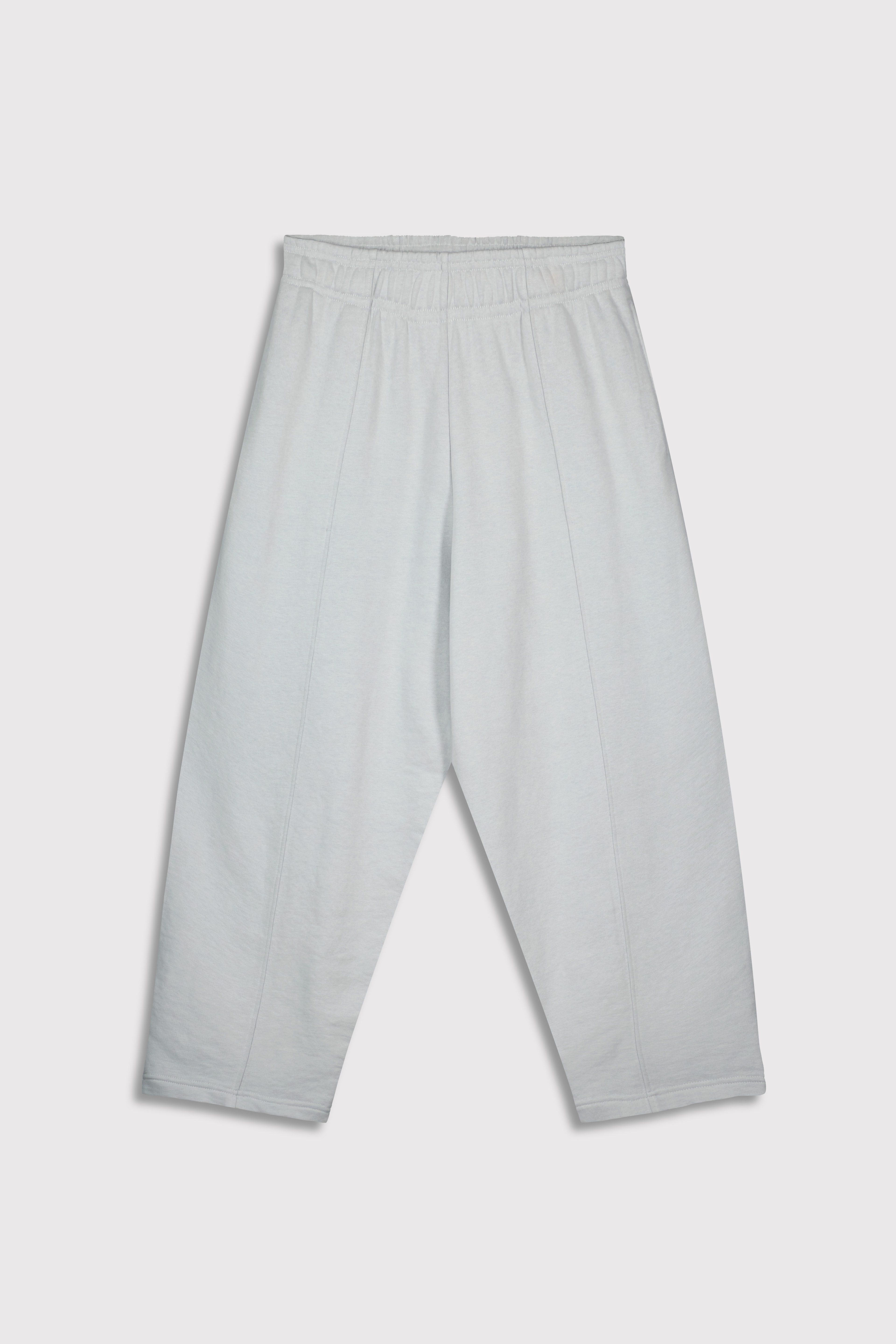 Ön Dikişli Barrel Jogger - AÇIK GRİ