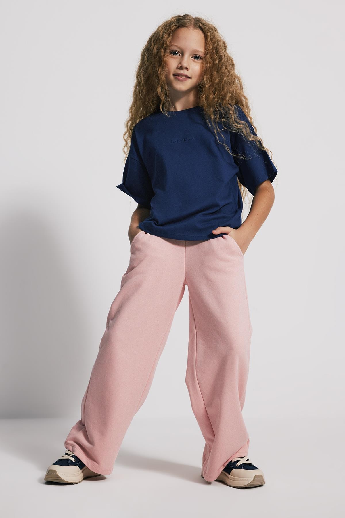 (Kids Girl) Geniş Paça Jogger