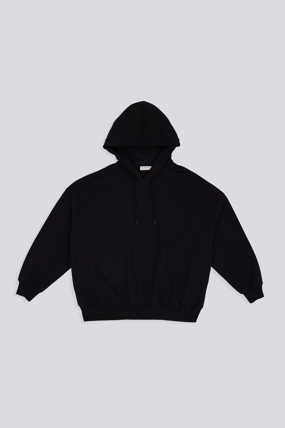 Kapüşonlu Oversize Sweatshirt